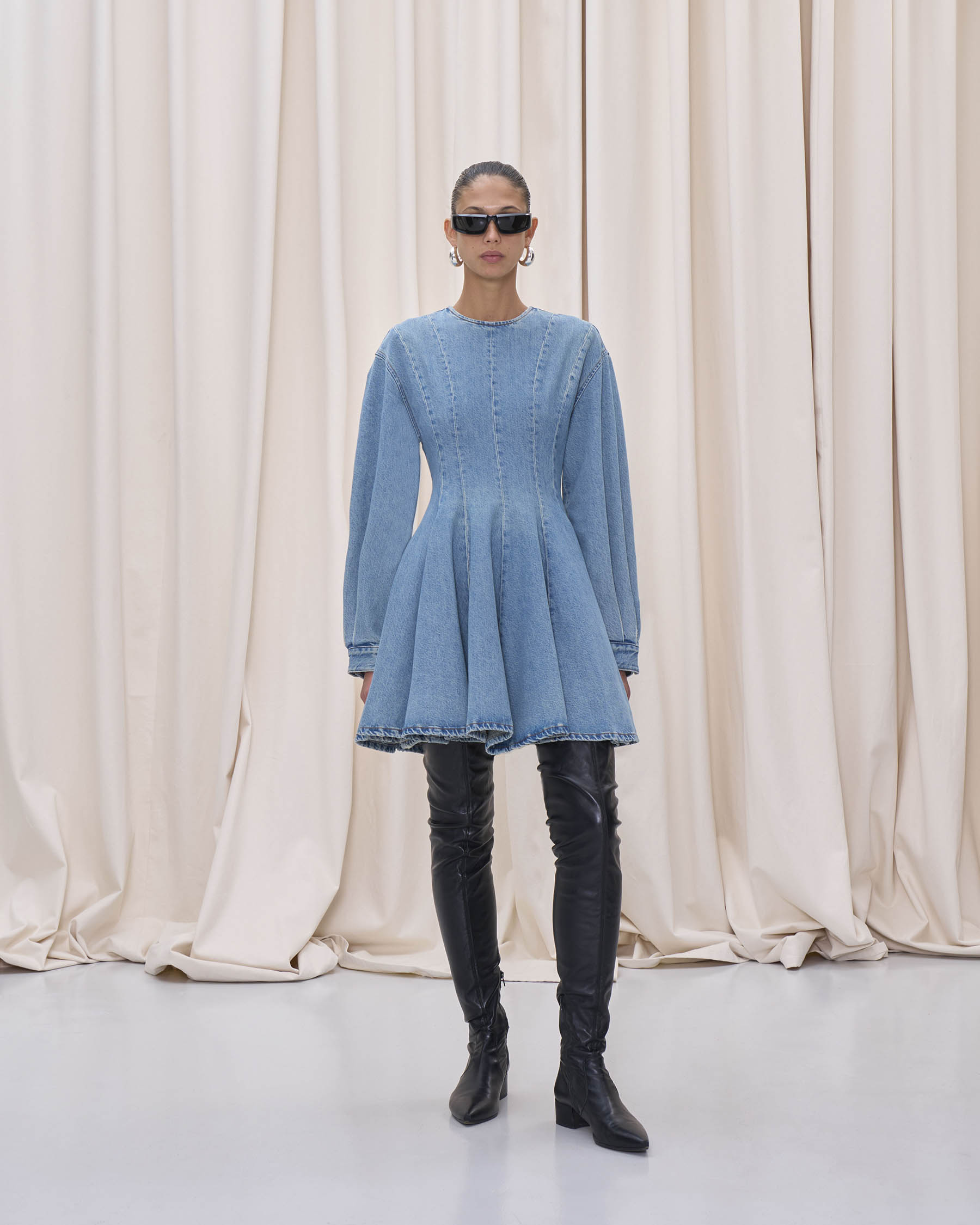 DELILAH DRESS // IONIC BLUE – Haikure
