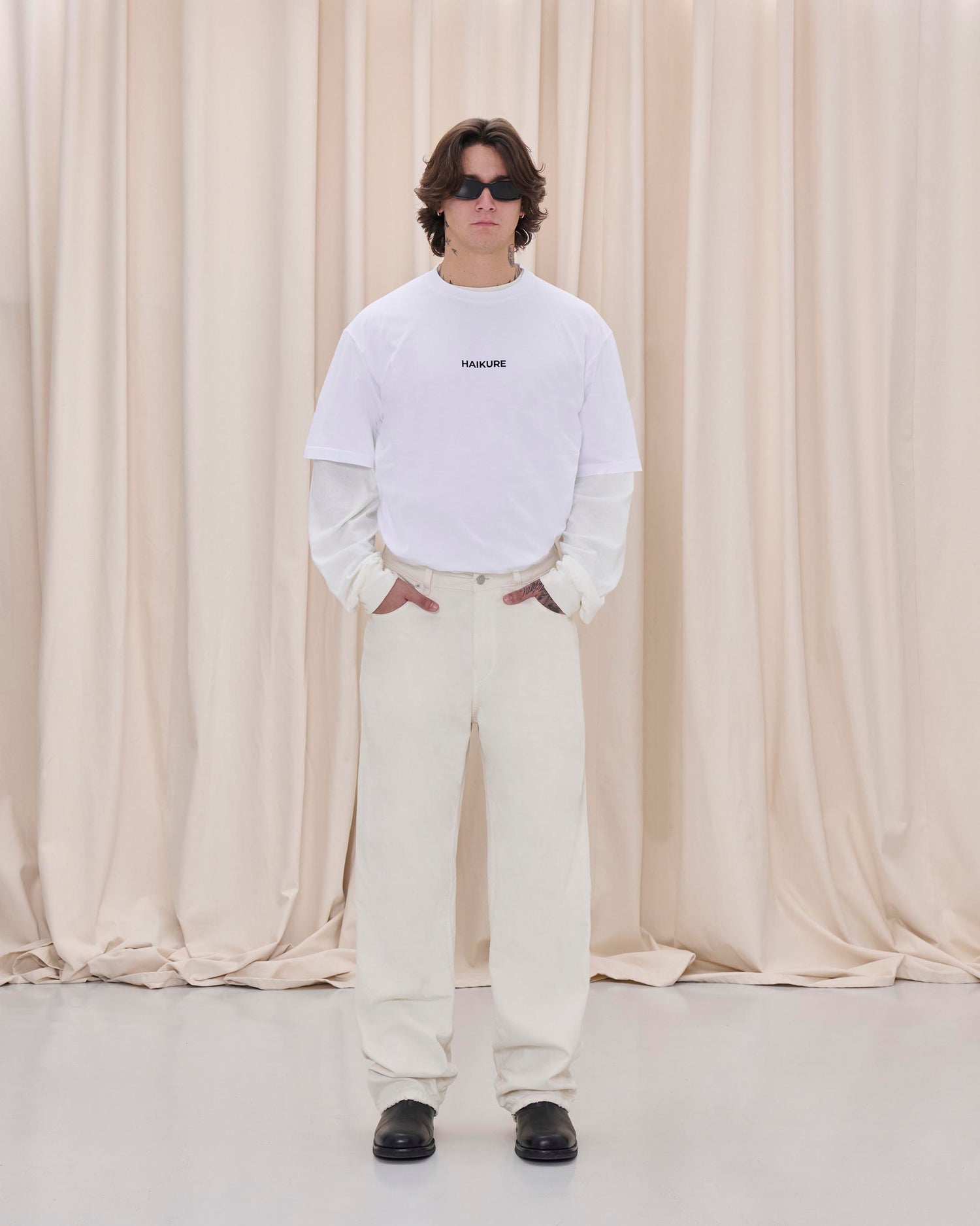 LOGAN DENIM // RESINATED SNOW