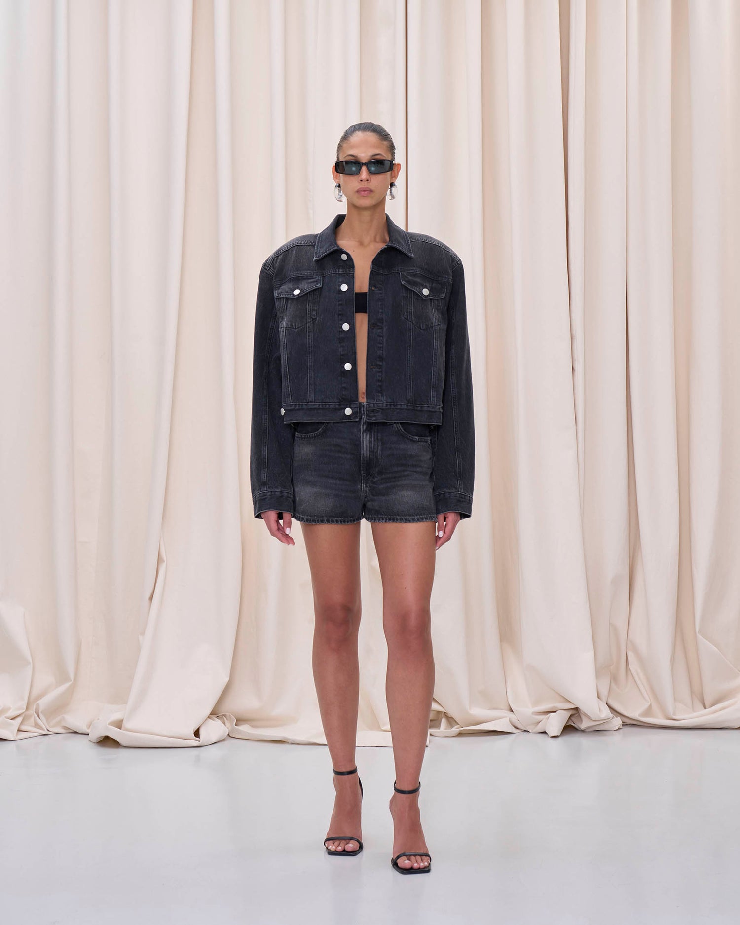 RENEE JACKET // AUTHENTIC BLACK WASH