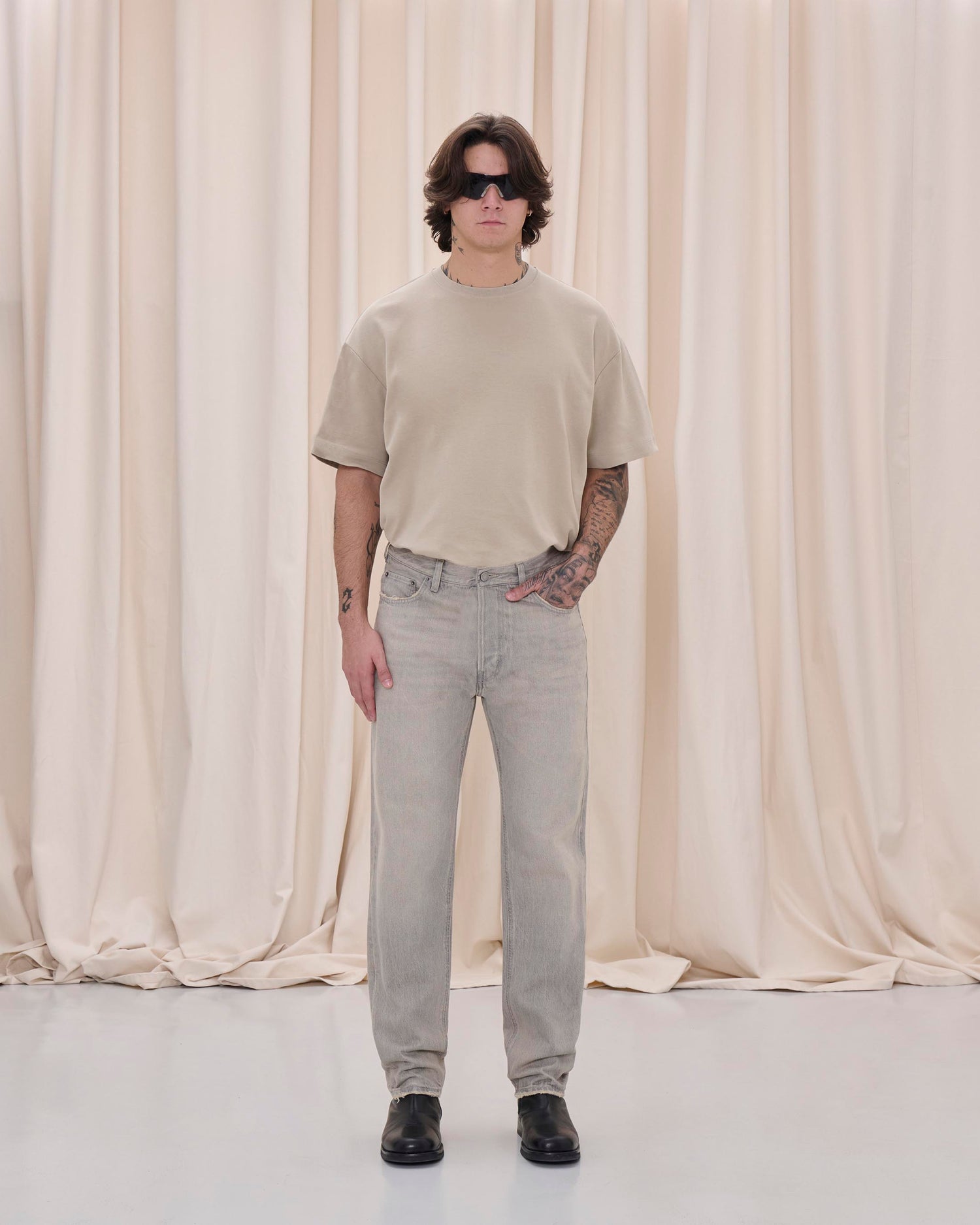 TOKYO DENIM // PEARL GREY