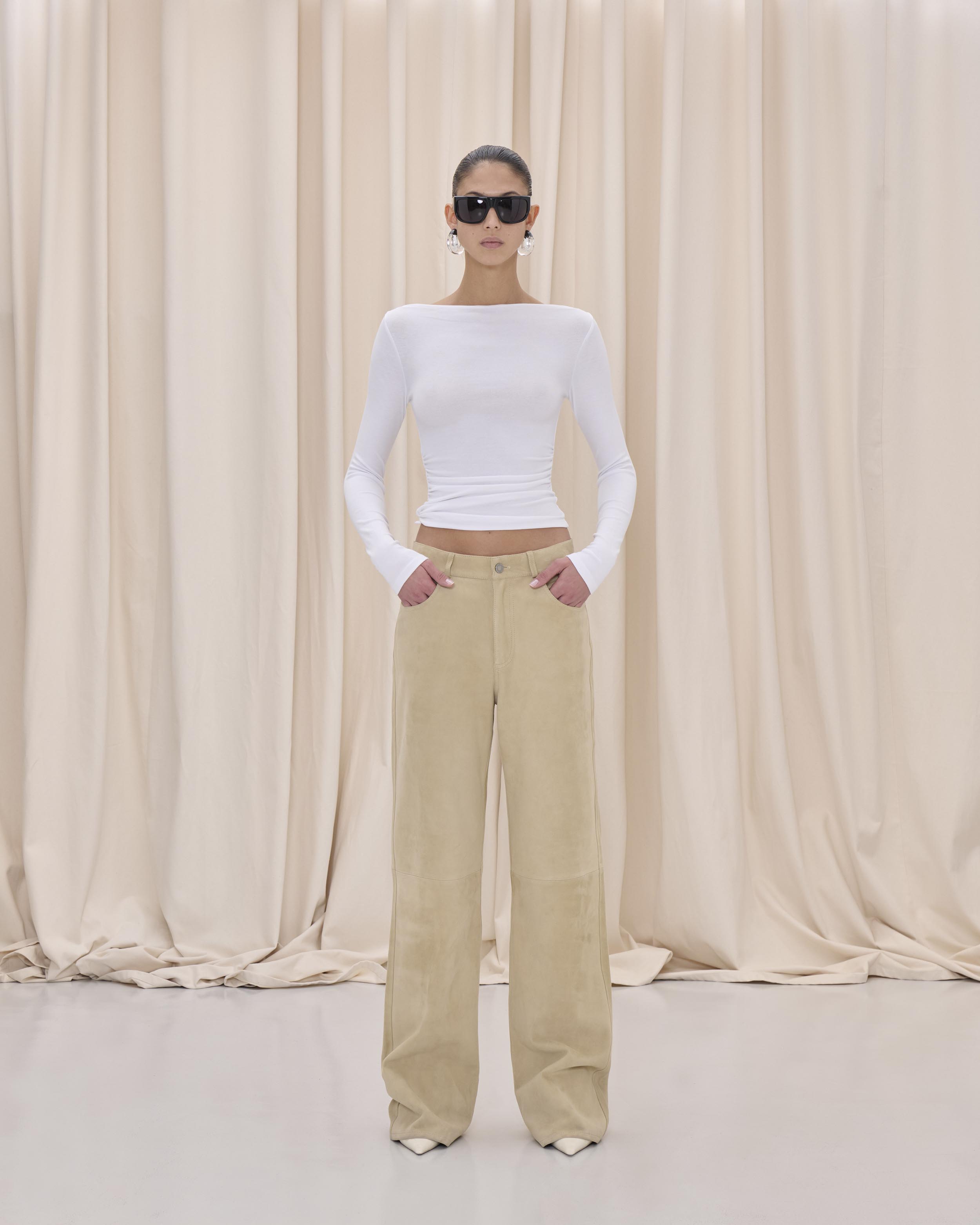 SUEDE LIKE STADIUM JAMPER　PANTS/34サイズ SUEDE LIKE STADIUM JAMPER PANTS/34サイズ - メルカリ