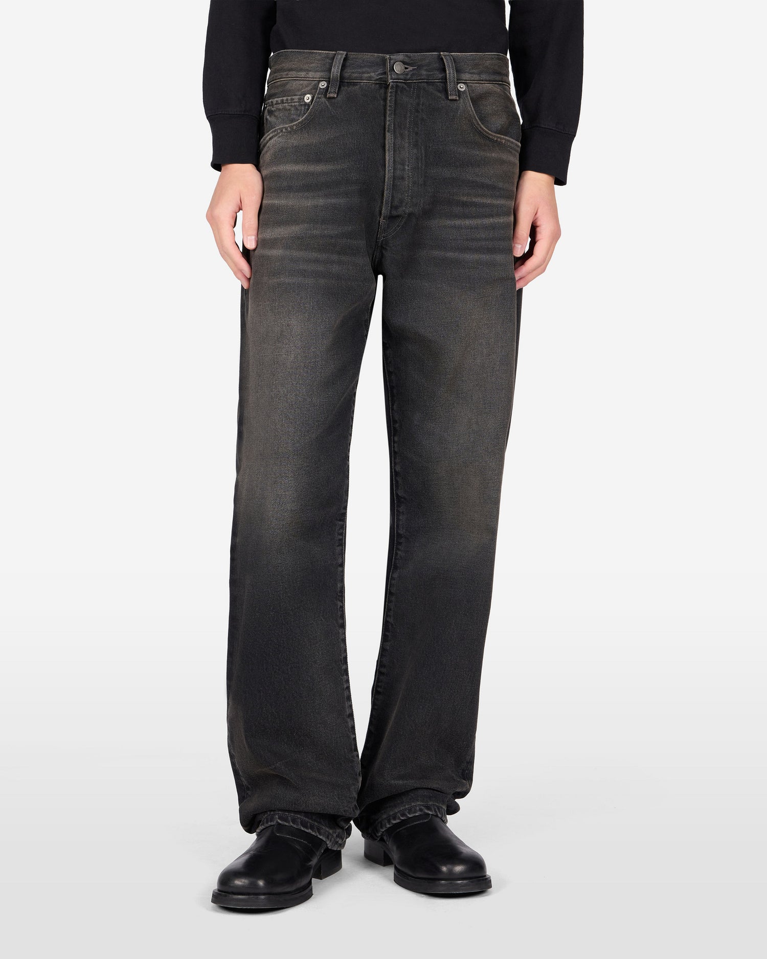 ACHILLES DENIM JEANS // VINTAGE BLACK