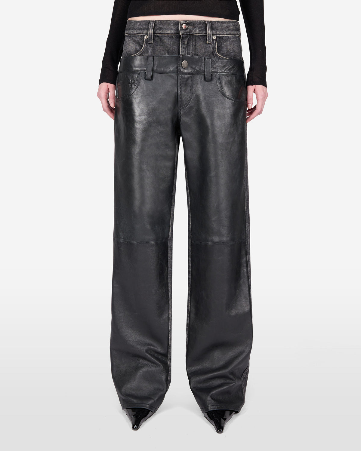 BONNIE DOUBLE DENIM // HEDWIG BLACK
