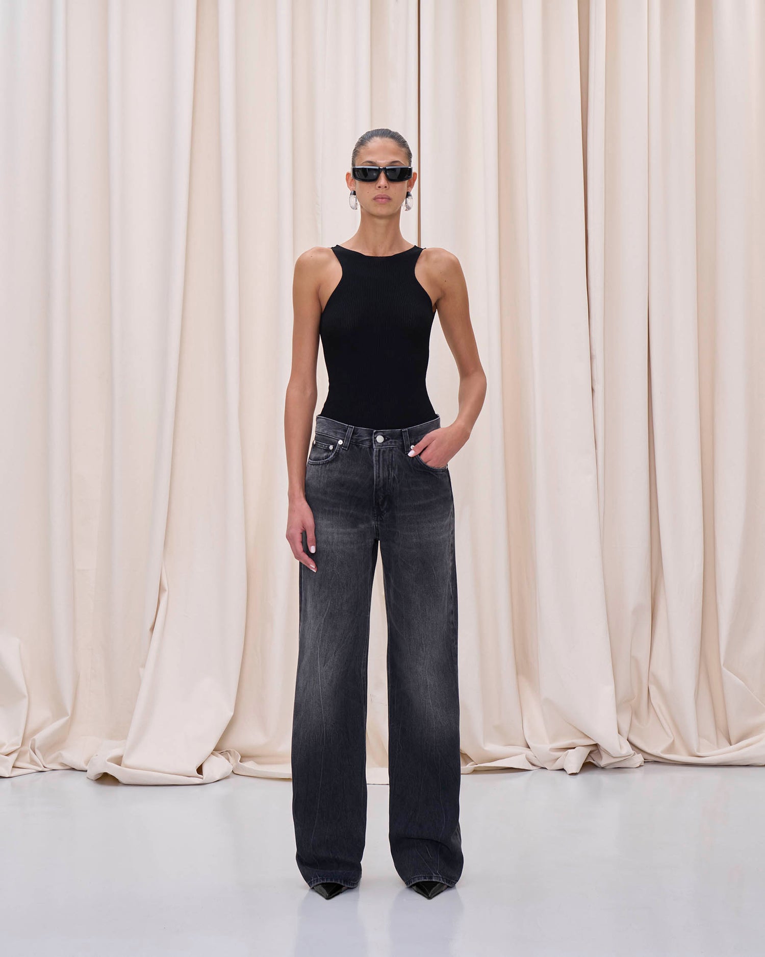 KOREA DENIM // SPIDER BLACK