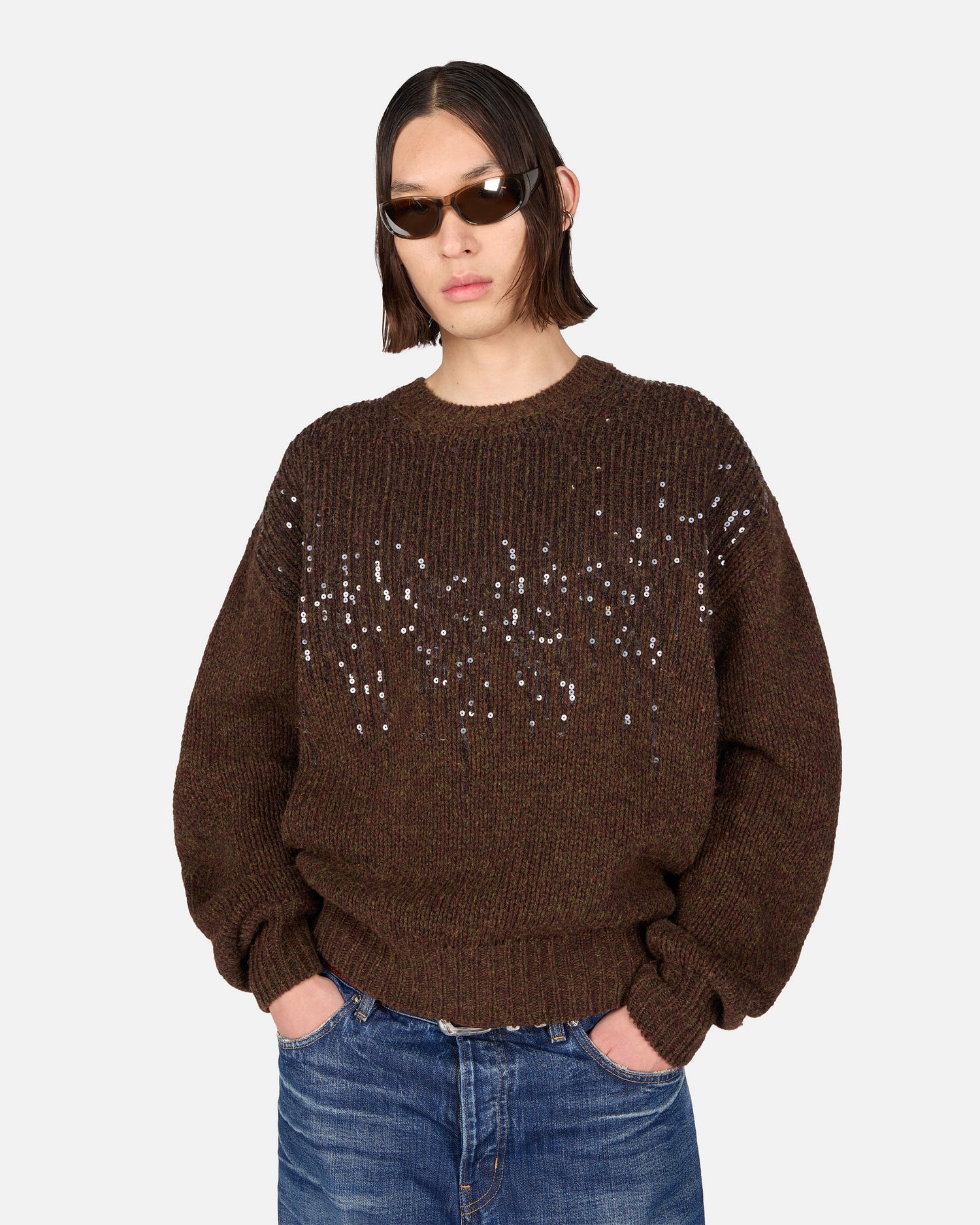 ROB KNITWEAR // DEEP BROWN