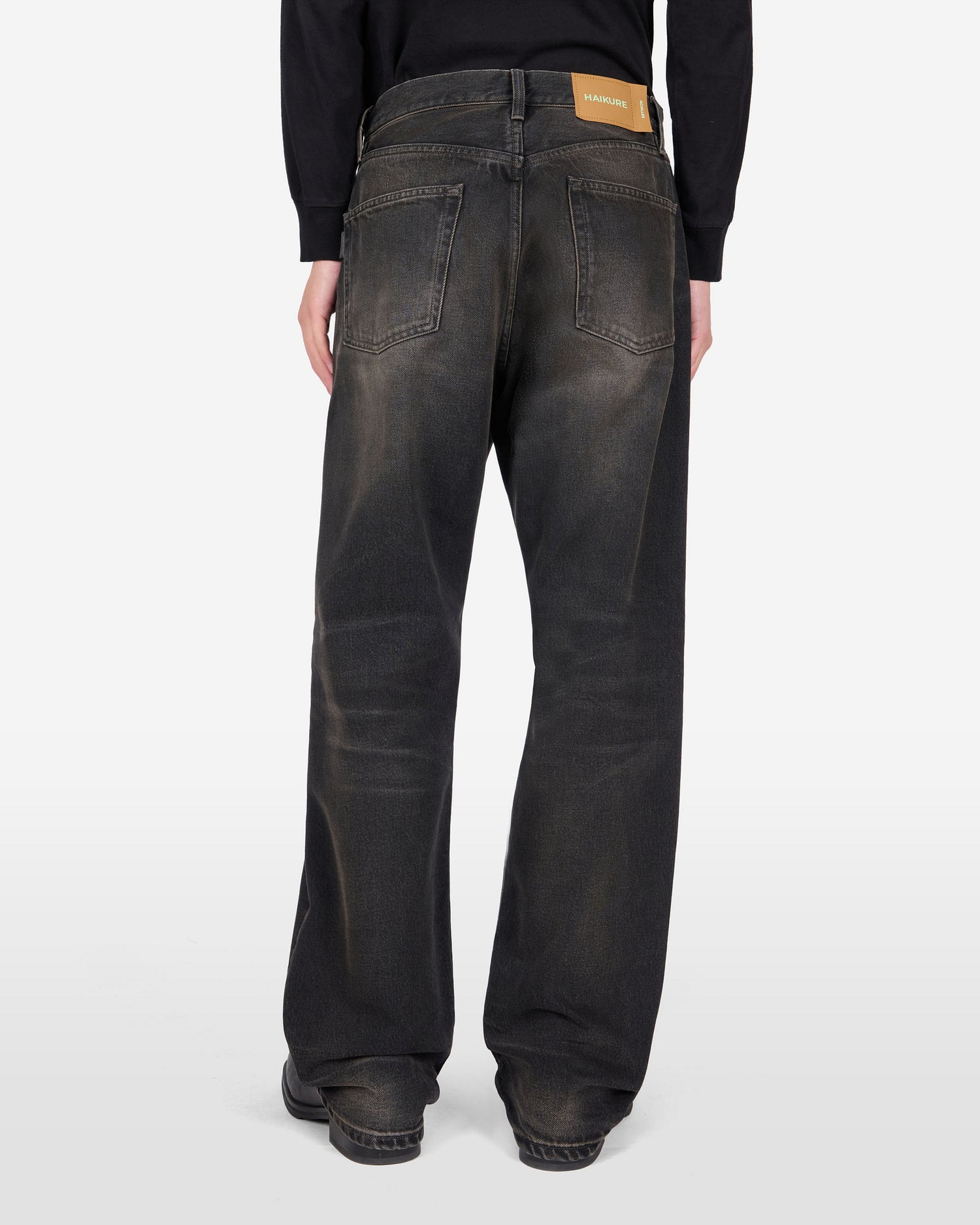 ACHILLES DENIM JEANS // VINTAGE BLACK