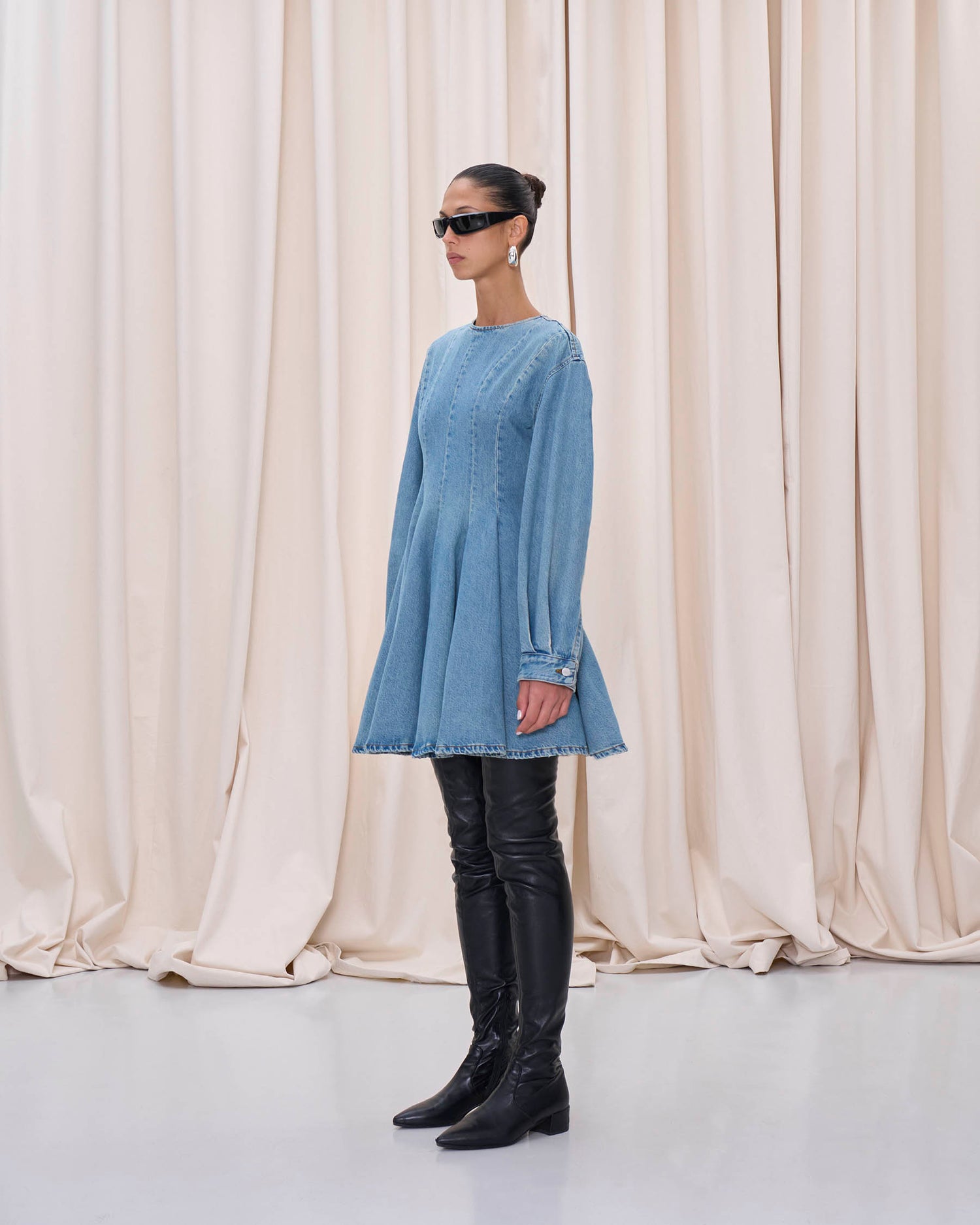 DELILAH DRESS // IONIC BLUE