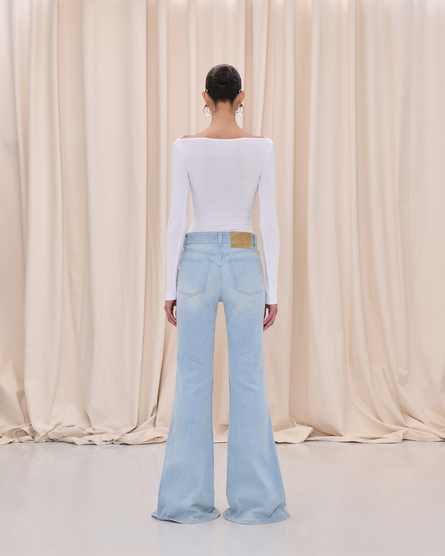 FARRAH DENIM // ICE GREY