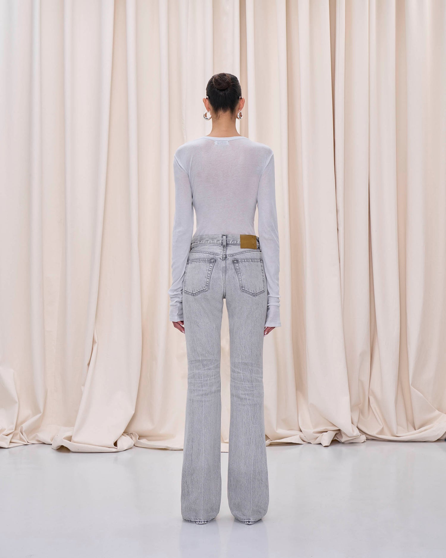 FLORA DENIM // FOG GREY