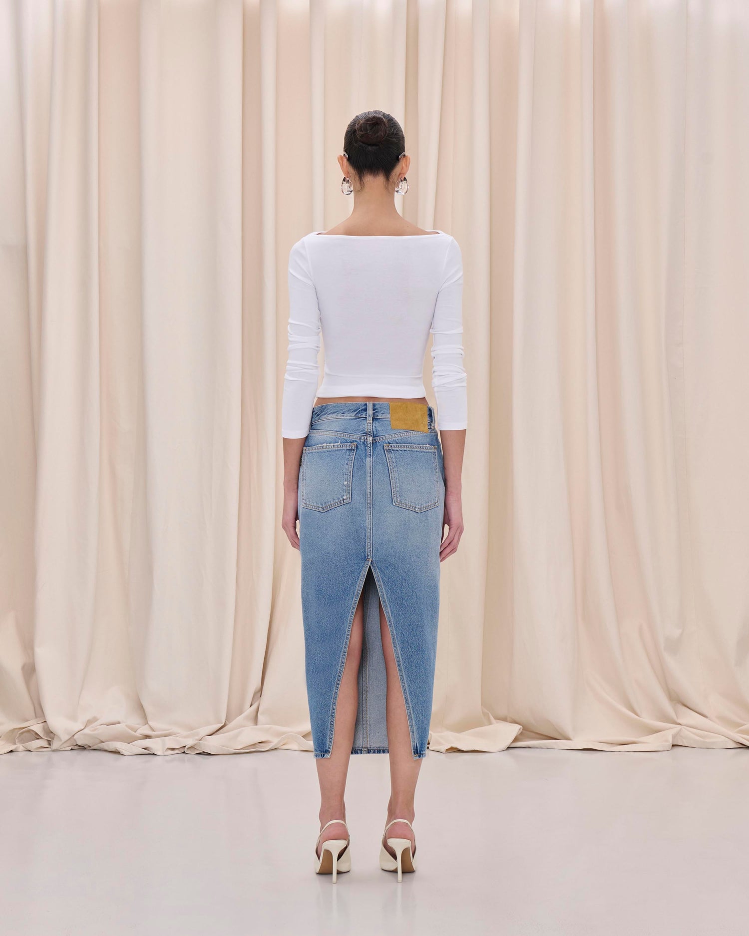 RICKA SKIRT // NORDIC BLUE