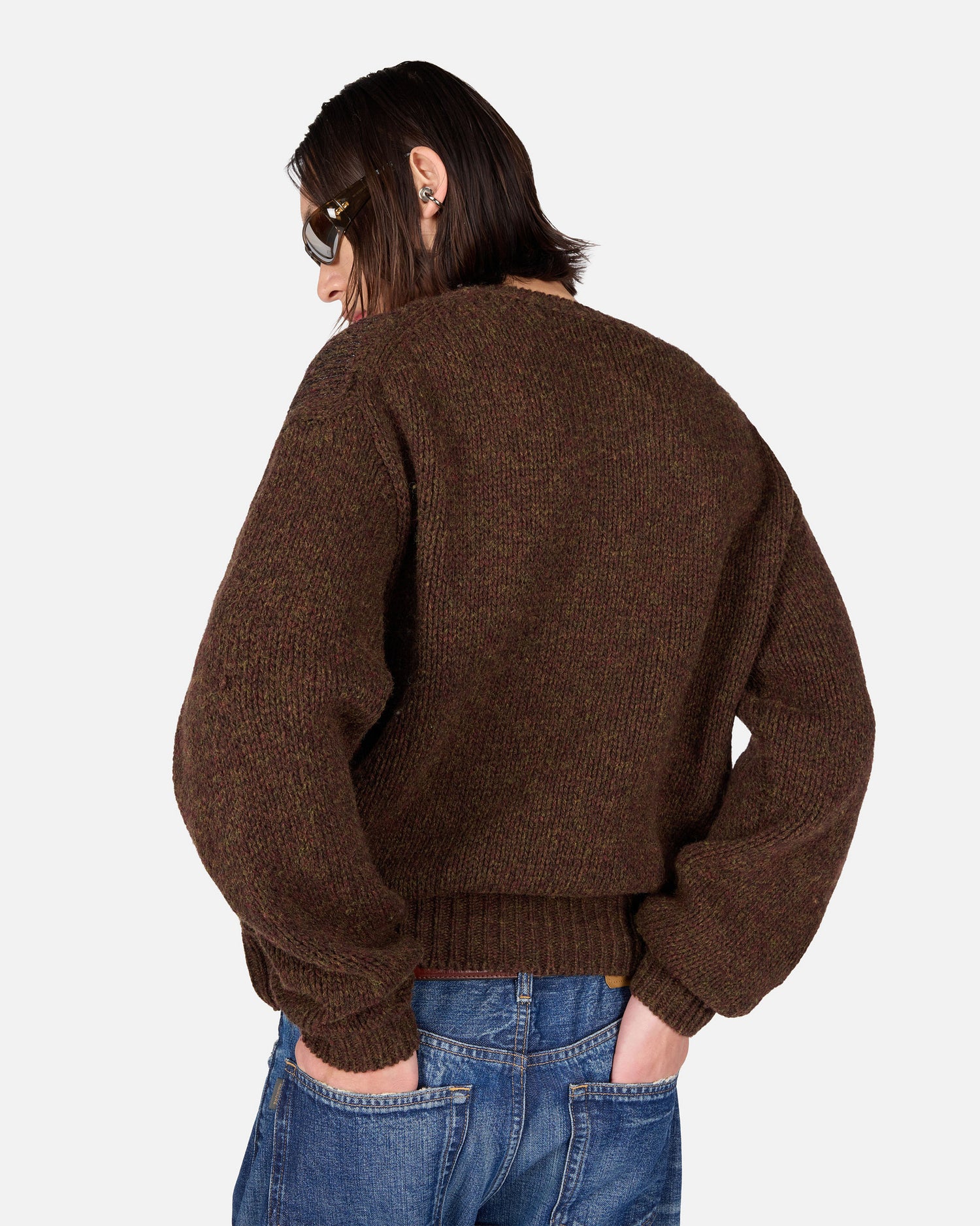 ROB KNITWEAR // DEEP BROWN
