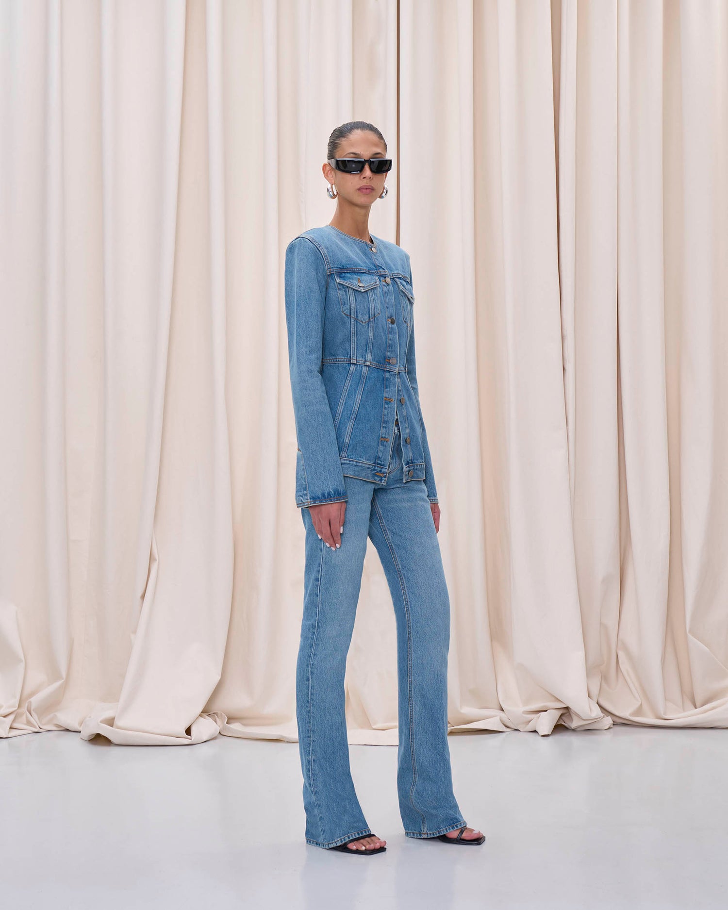 TEMPLE JACKET // LAGOON WASH