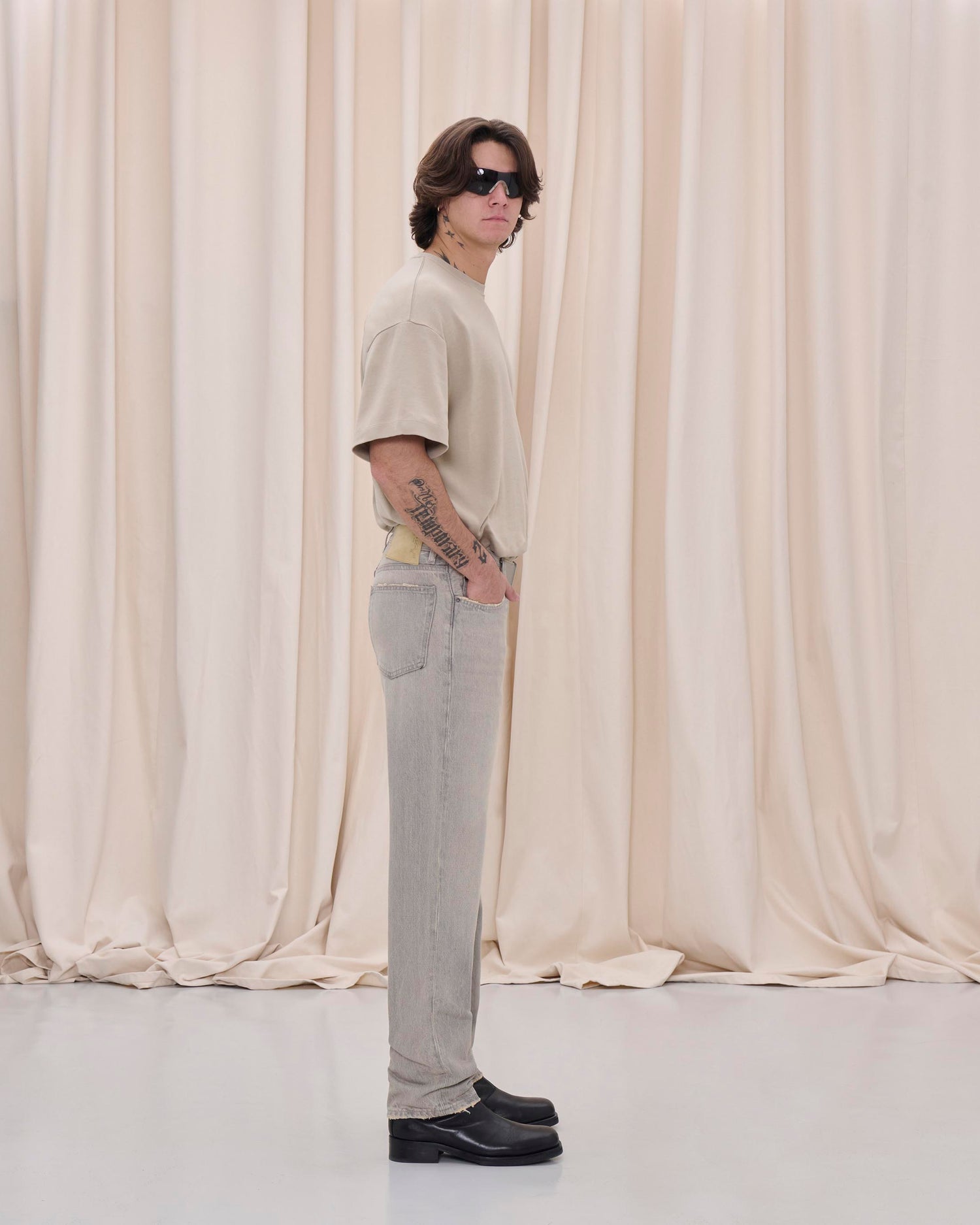 TOKYO DENIM // PEARL GREY