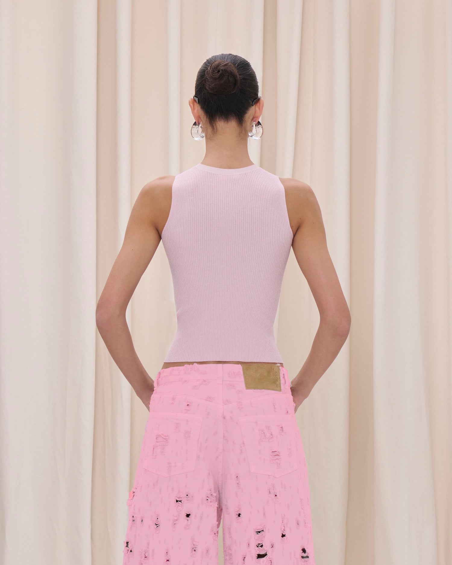 BETHANY BULL DESTROY DENIM // FLAMINGO