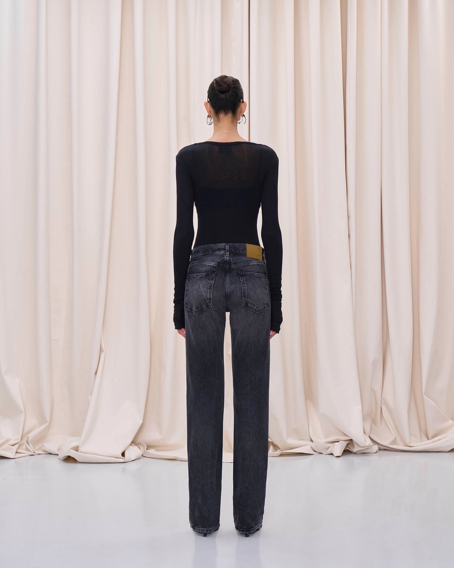 CLEO DENIM // SPIDER BLACK