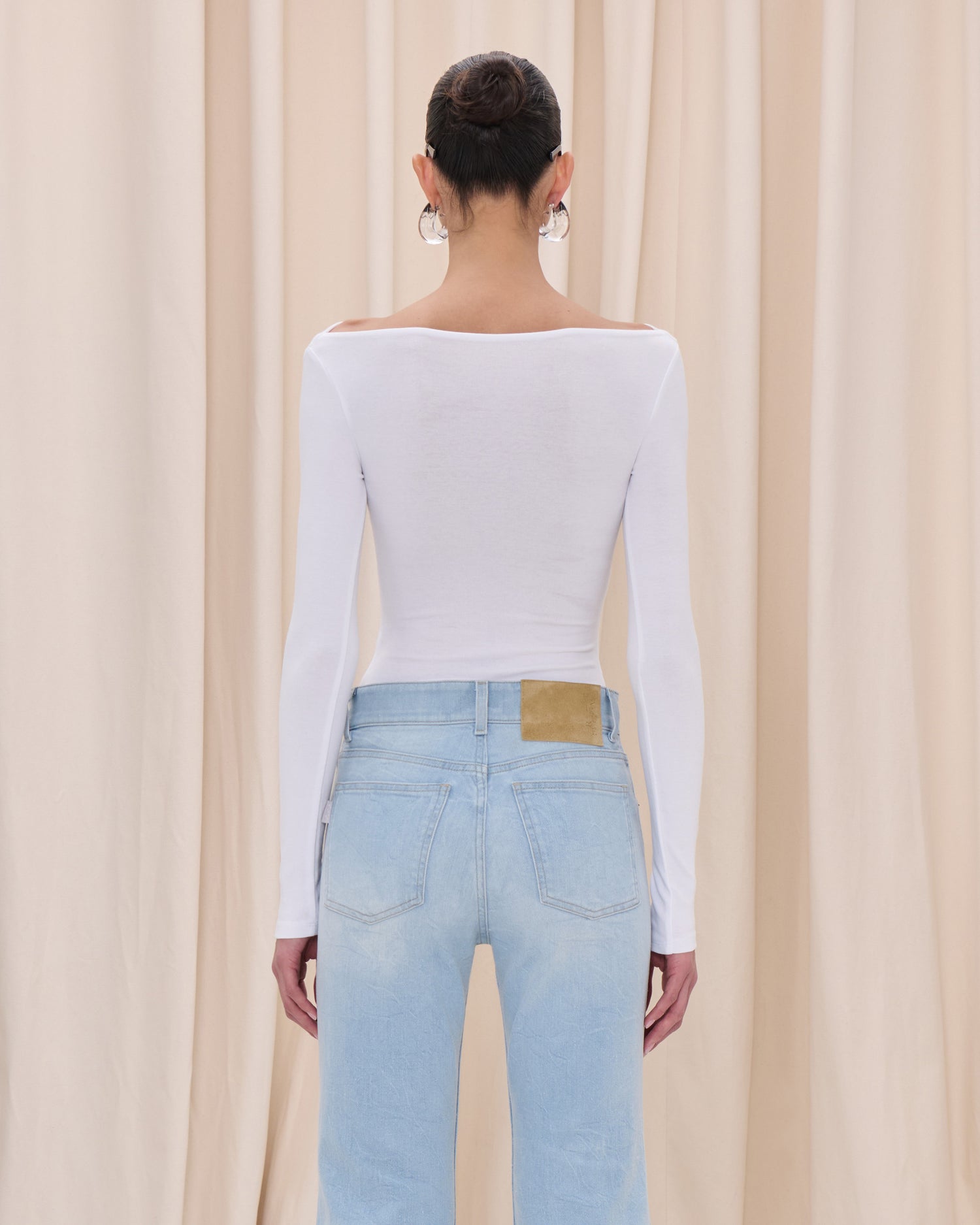 FARRAH DENIM // ICE GREY