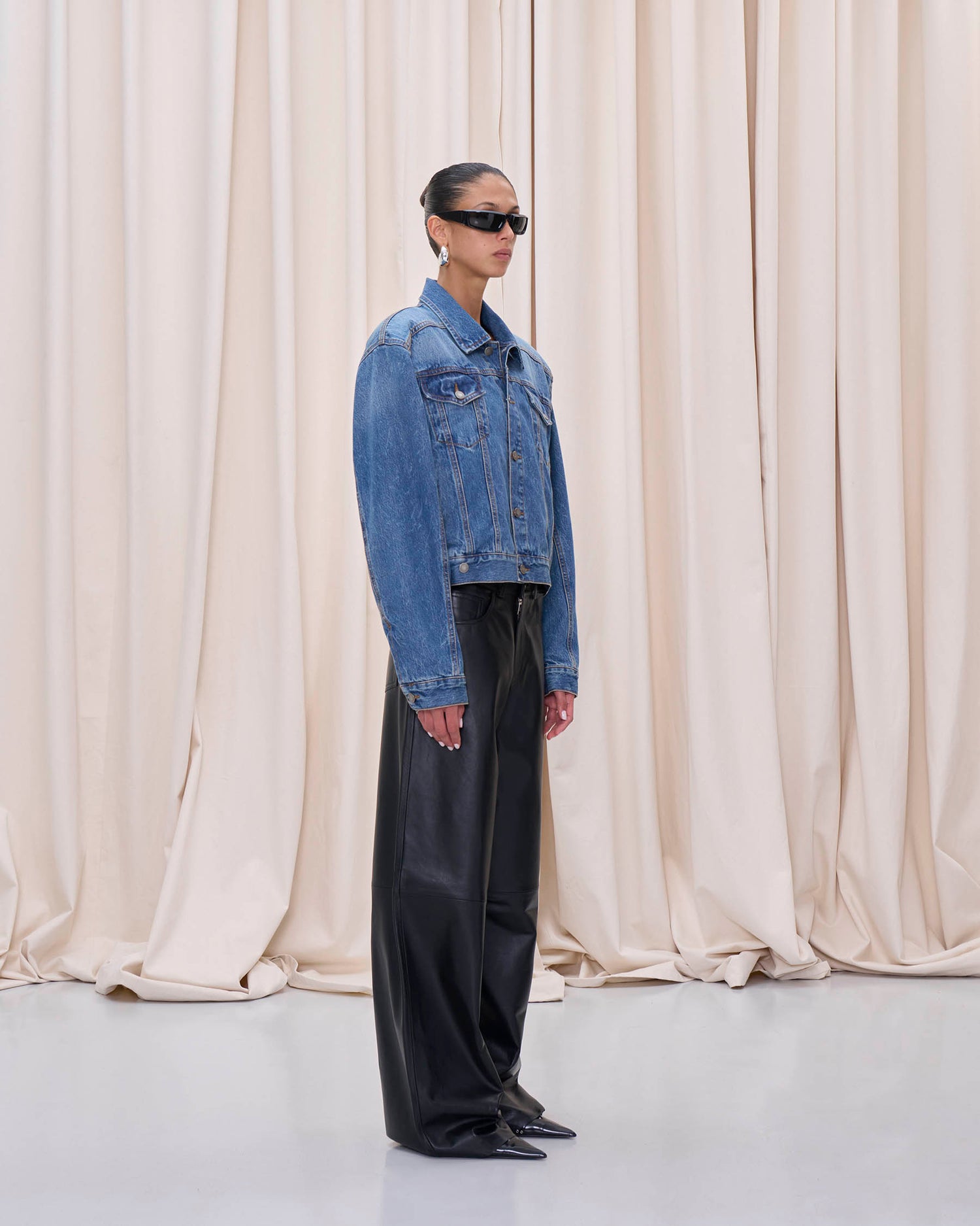 RENEE JACKET // AUTHENTIC DARK WASH