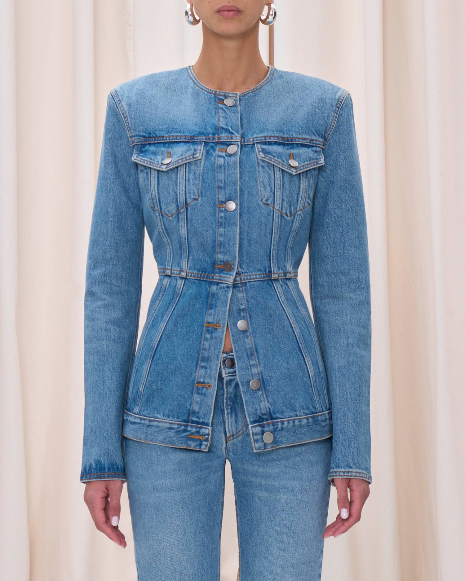 TEMPLE JACKET // LAGOON WASH