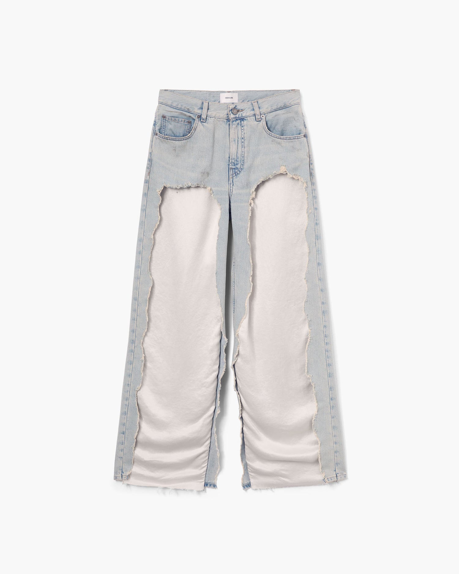 BONNIE SATIN DENIM // DUSTY BLUE