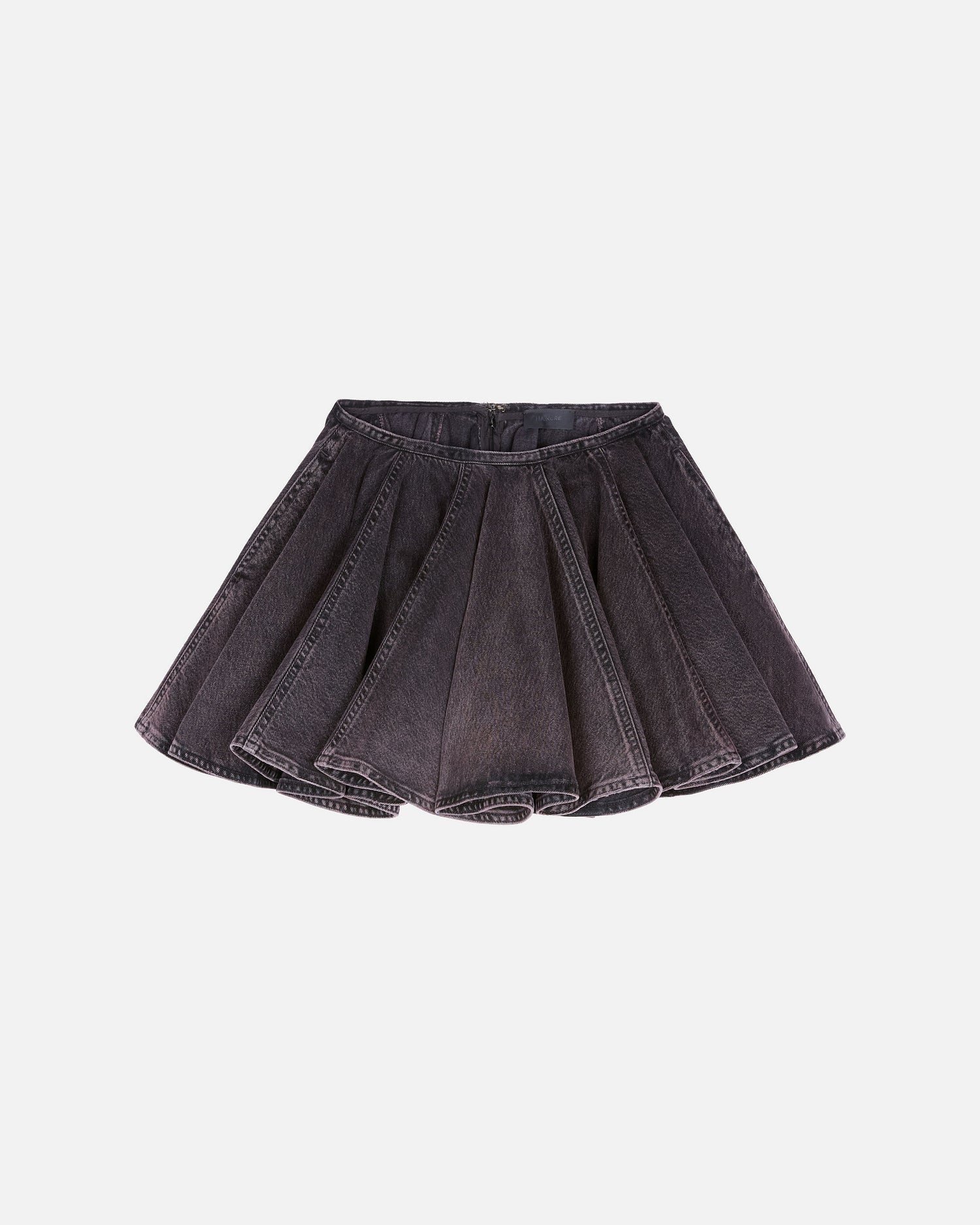 ZIGGY DENIM SKIRT // PINK BLACK