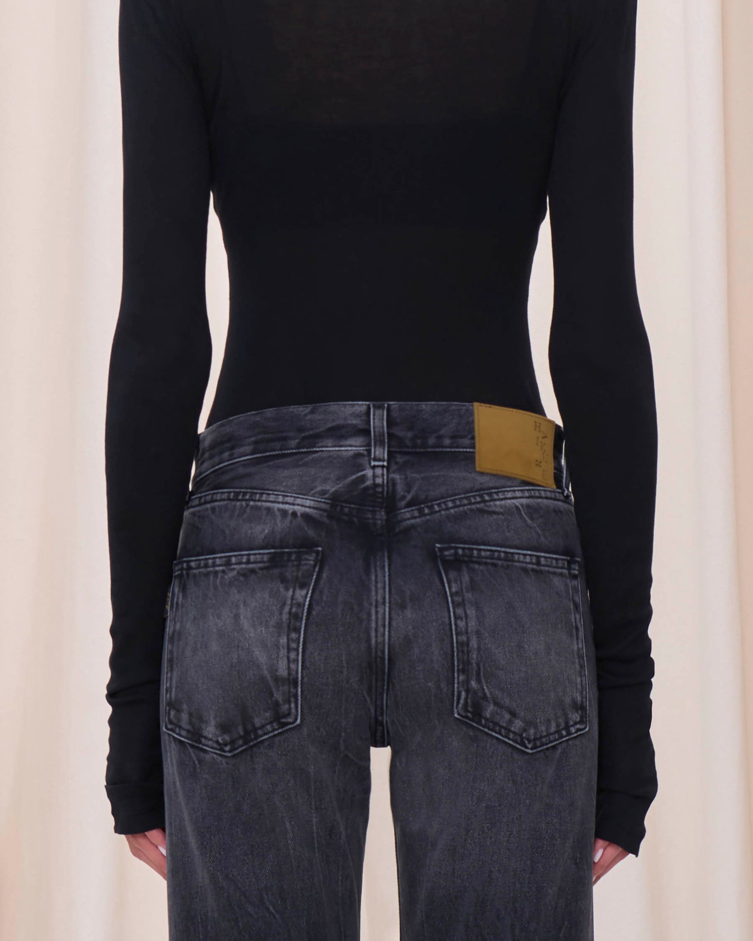 CLEO DENIM // SPIDER BLACK