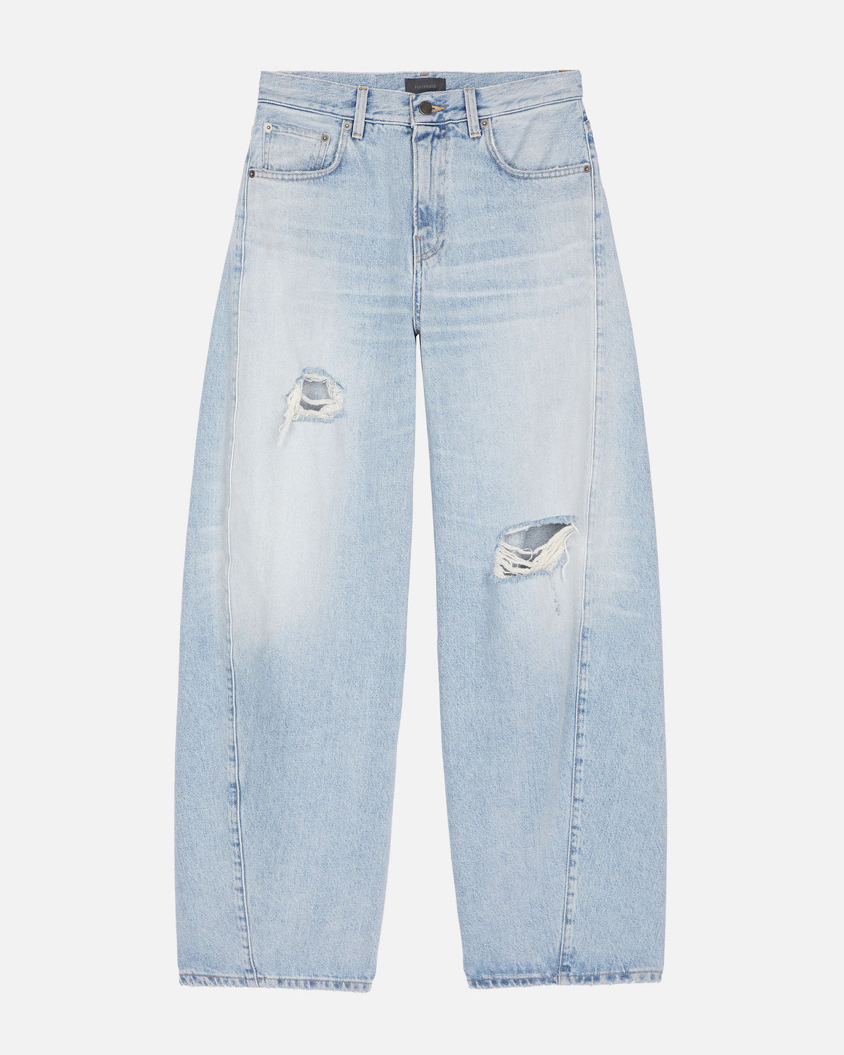 CLYDE BROKEN DENIM JEANS // MARFA BLUE