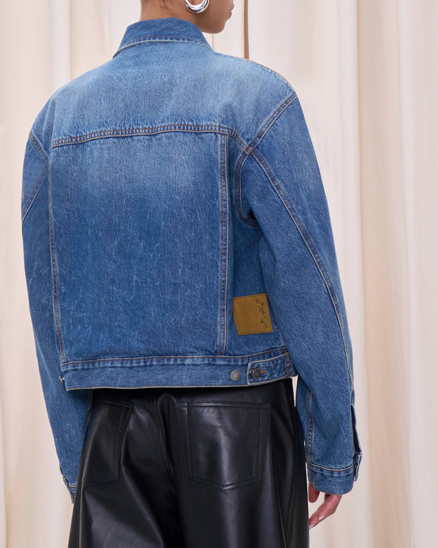 RENEE JACKET // AUTHENTIC DARK WASH