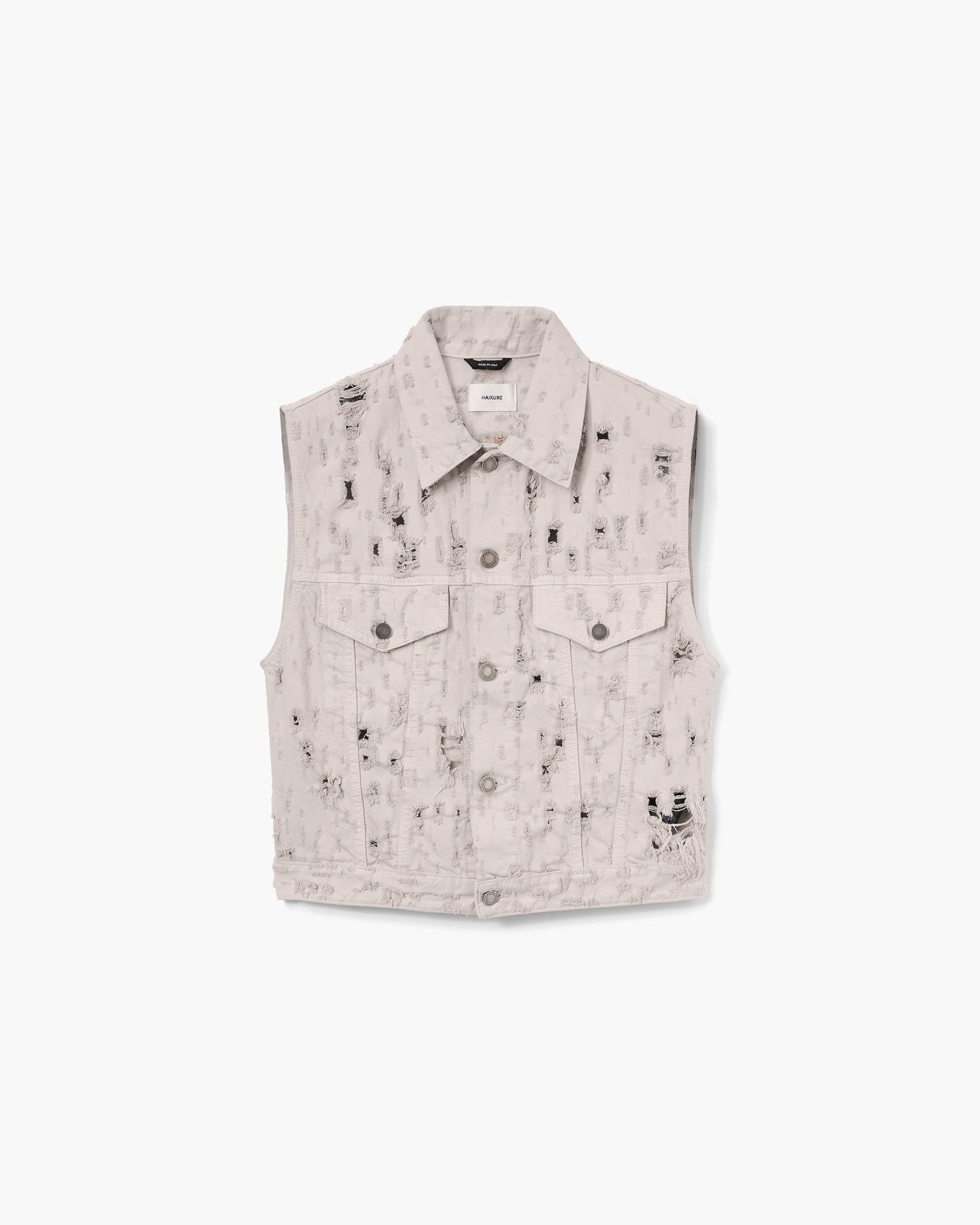 RYDER GILET BULL DETROY // WIND GREY