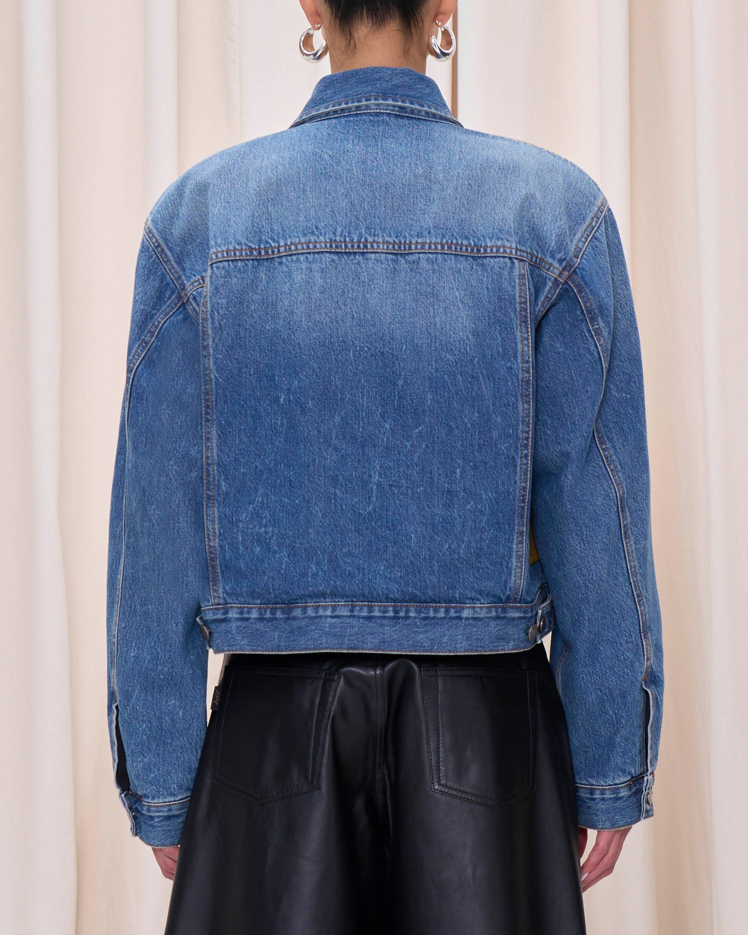 RENEE JACKET // AUTHENTIC DARK WASH