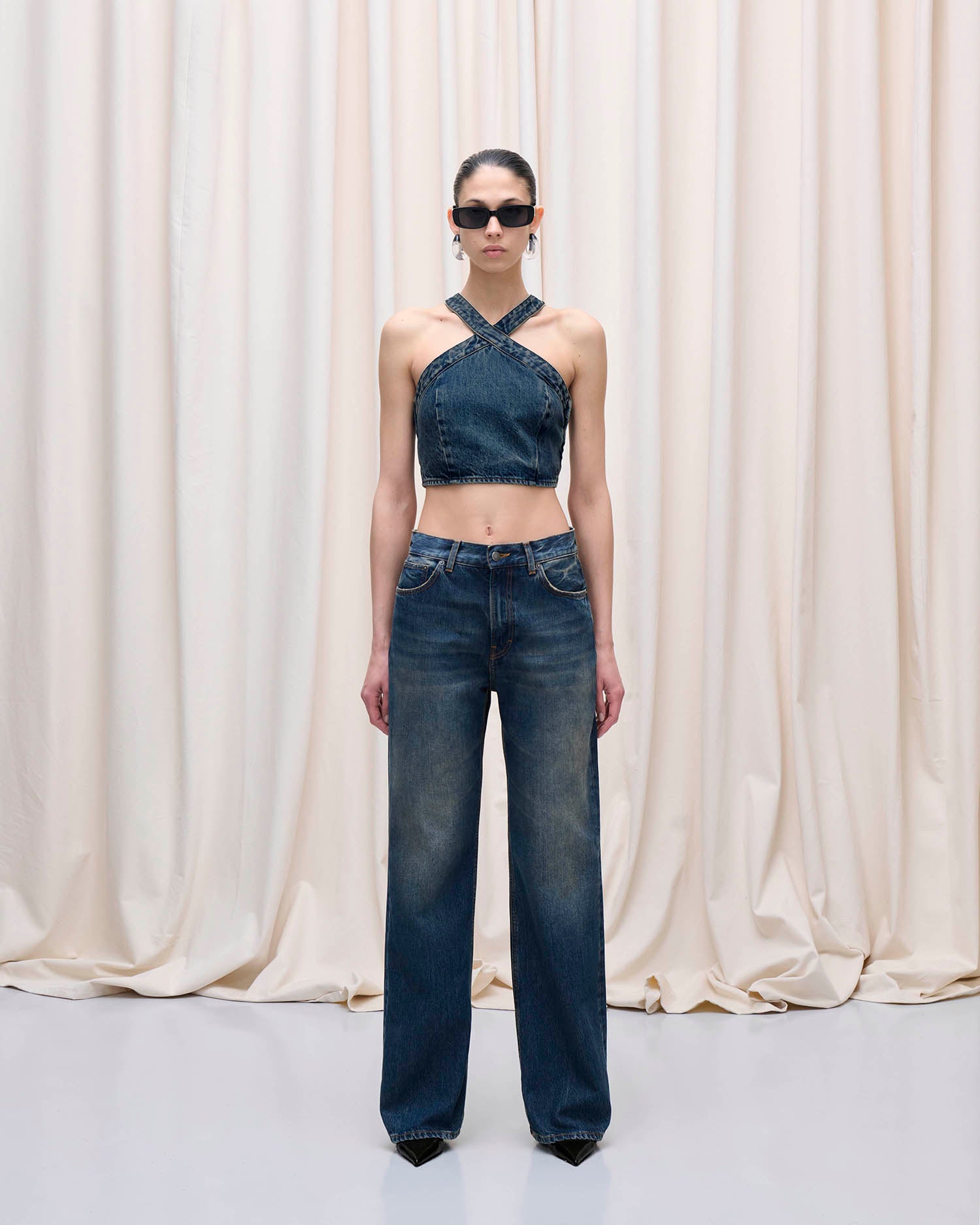 KOREA DENIM // MID BLUE