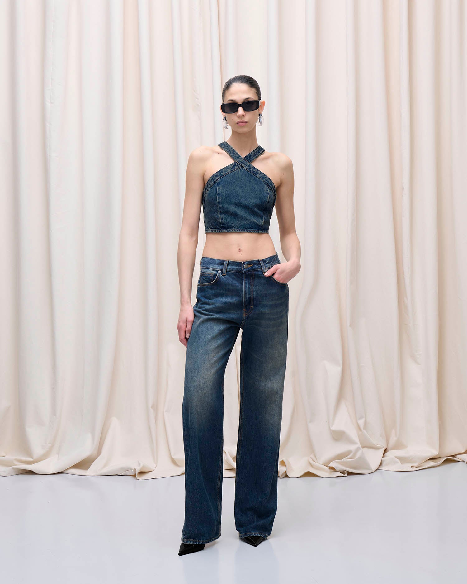 KOREA DENIM // MID BLUE