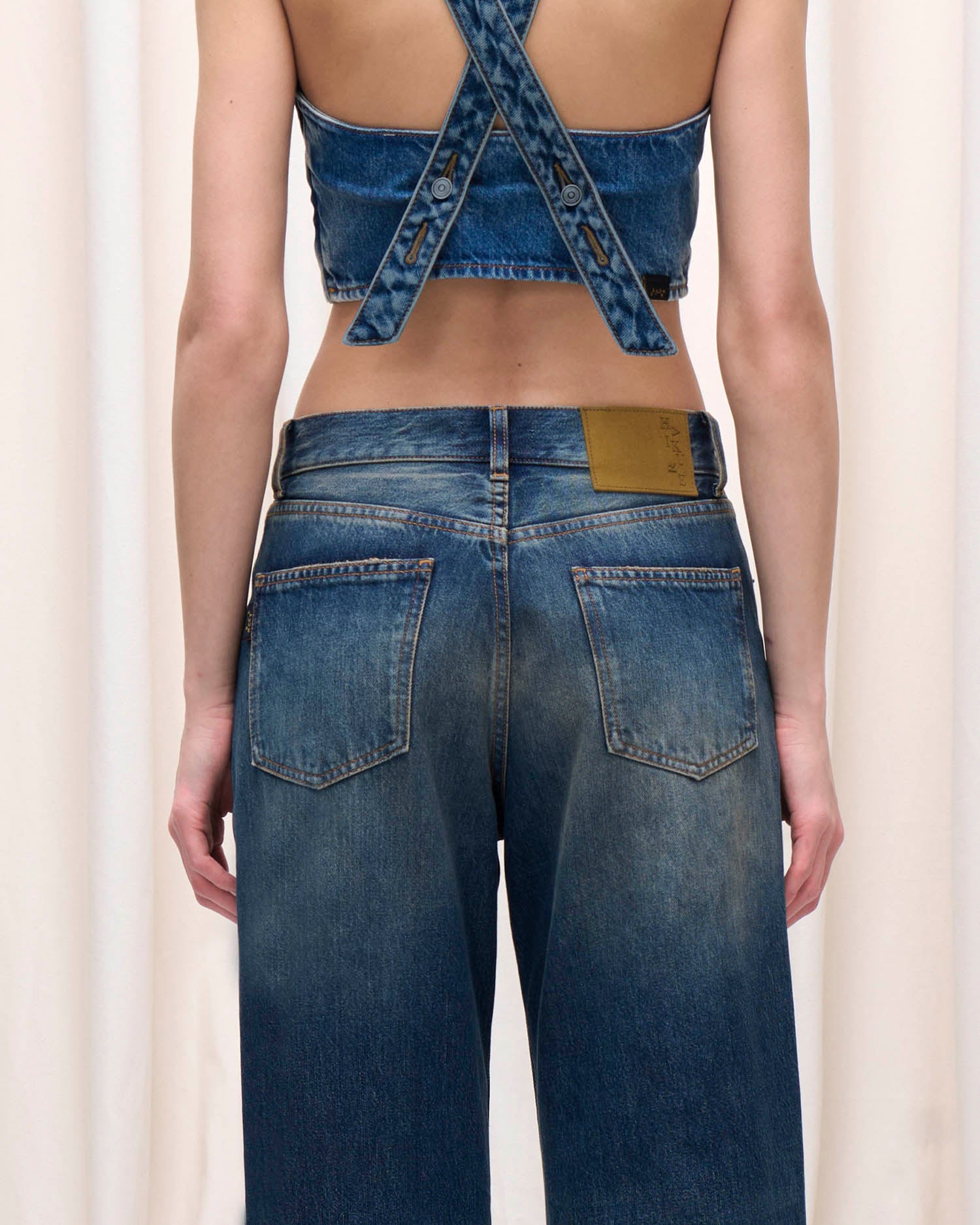 KOREA DENIM // MID BLUE