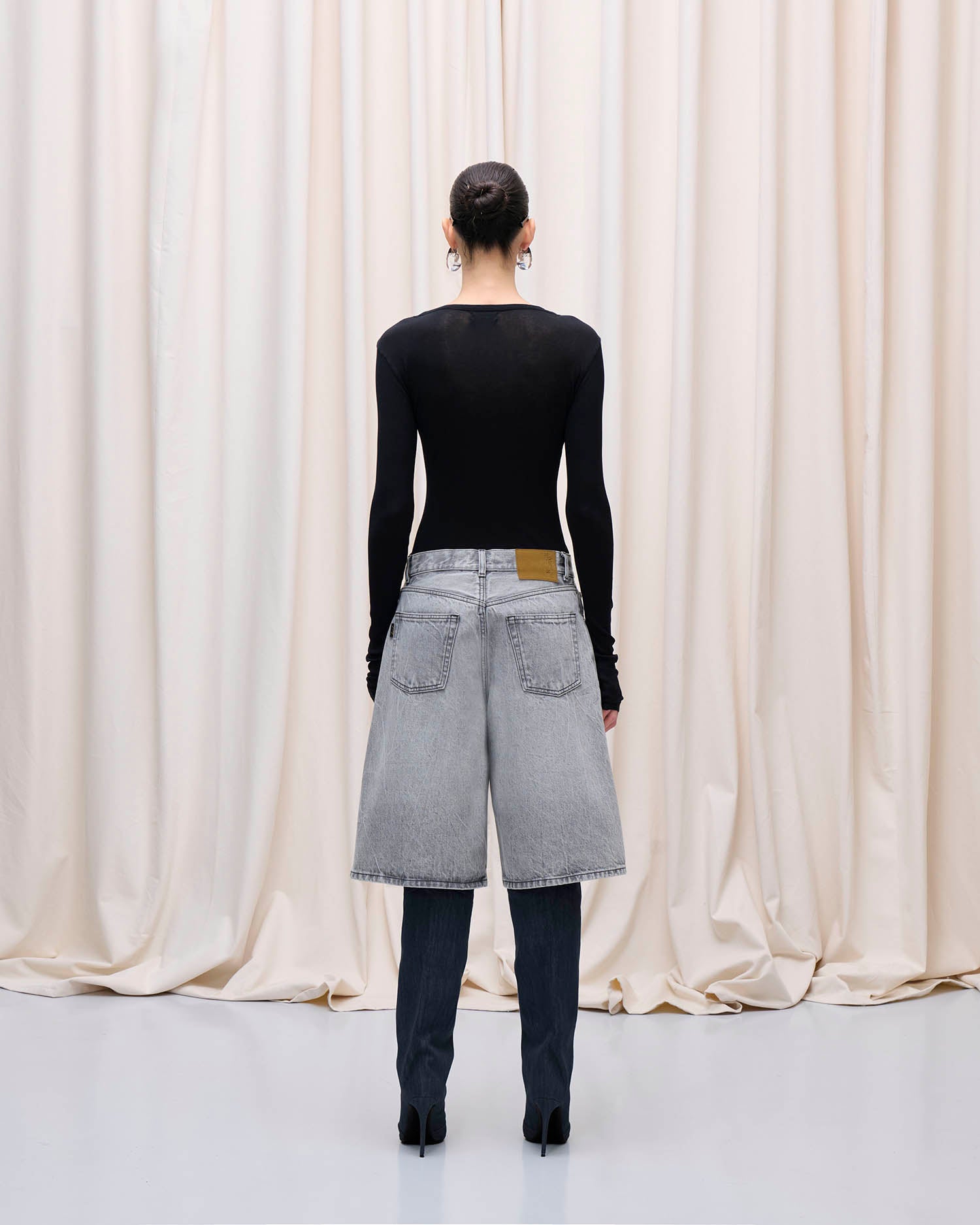 BECKY DENIM // FOG GREY