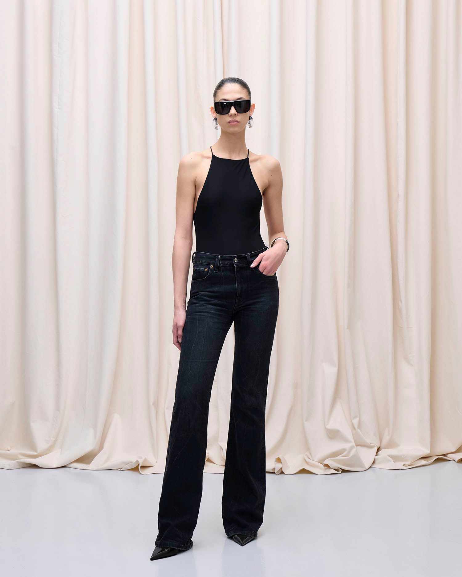 FLORA DENIM // NEW BASSANO BLACK