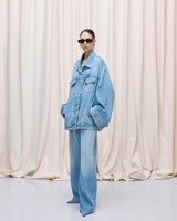 JANET JACKET // BLUE AQUA