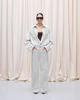 TILDA JUMPSUIT // ECRU WASH