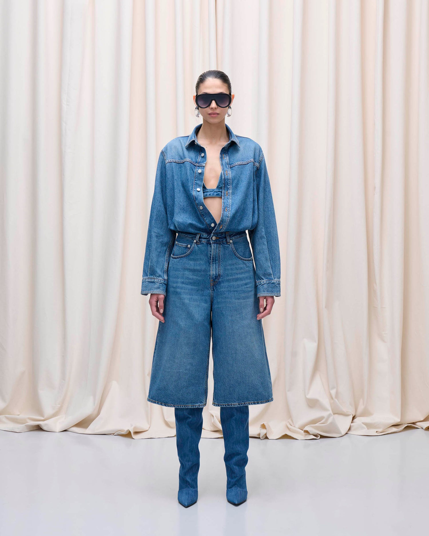TONYA JUMPSUIT // MEDITERRANEAN BLUE
