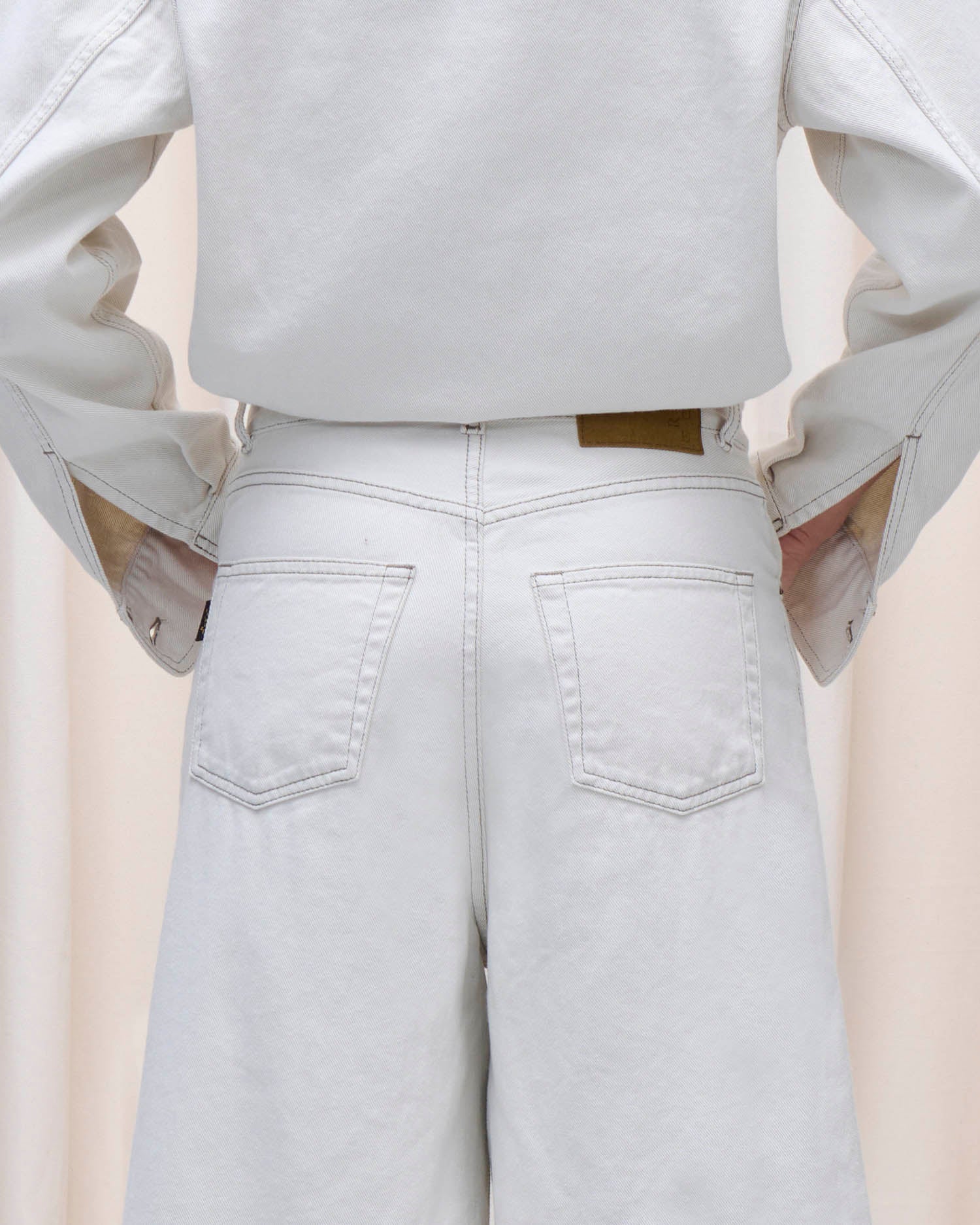 TONYA JUMPSUIT // ECRU WASH