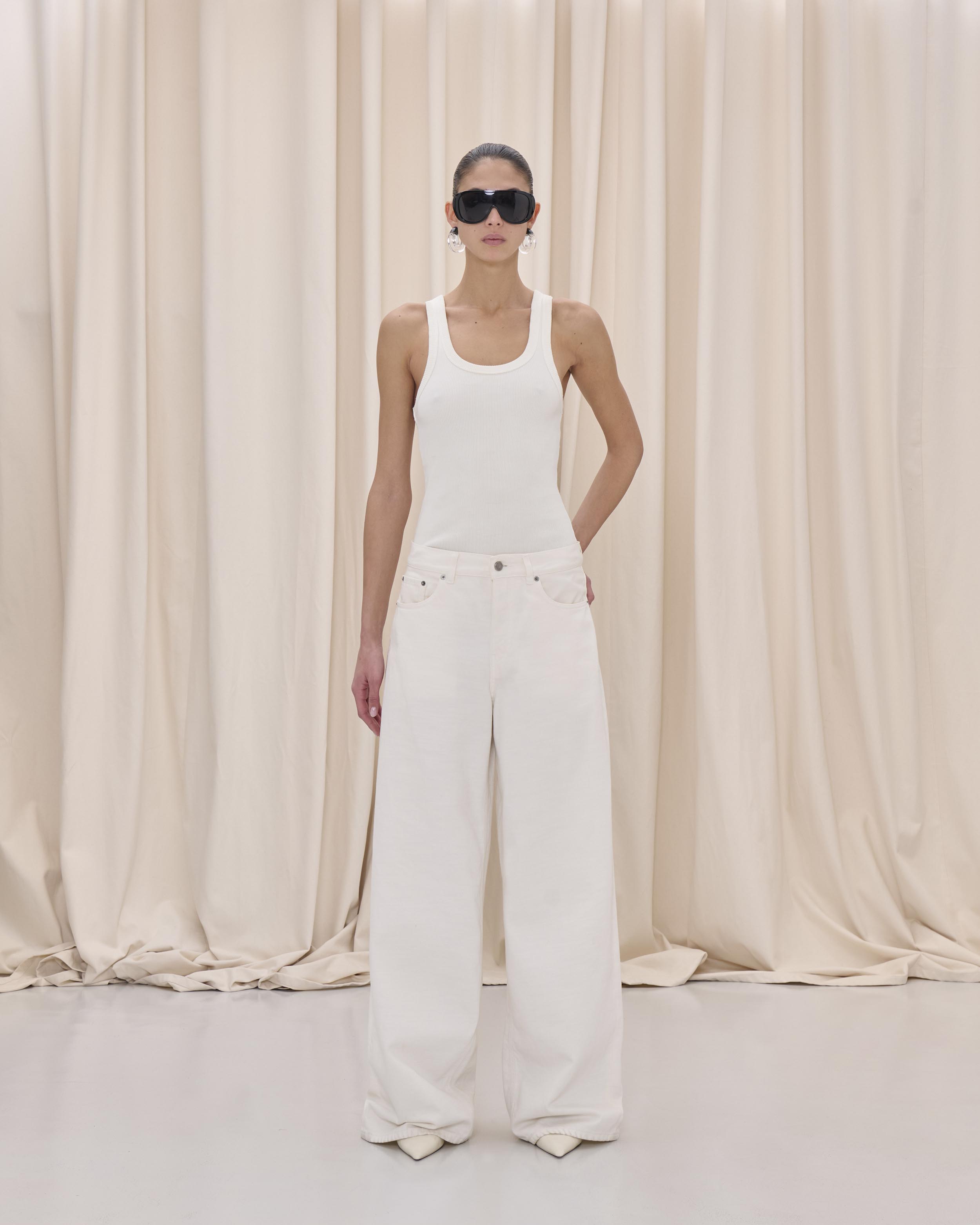 BETHANY BULL 44 DENIM // OFF WHITE – Haikure