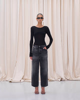 BETTY DENIM // SPIDER BLACK
