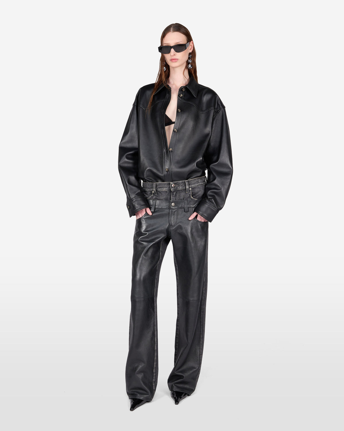 BONNIE DOUBLE DENIM // HEDWIG BLACK