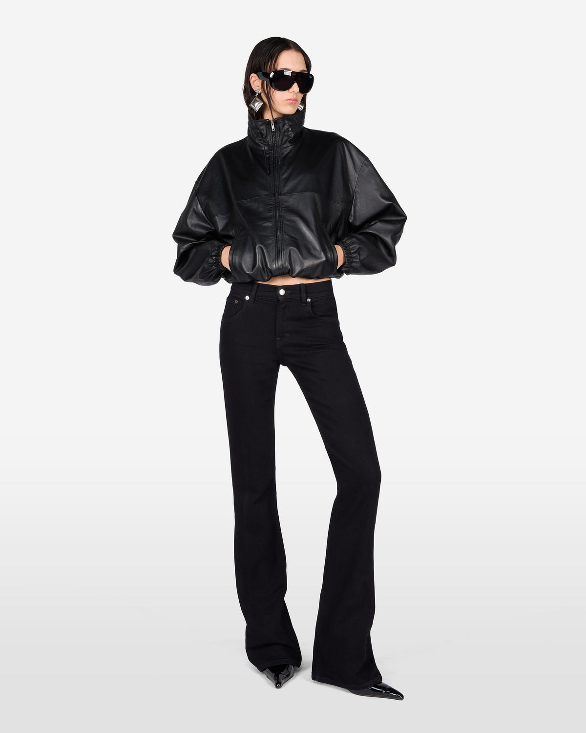 CHEWY DENIM JEANS // BLACK