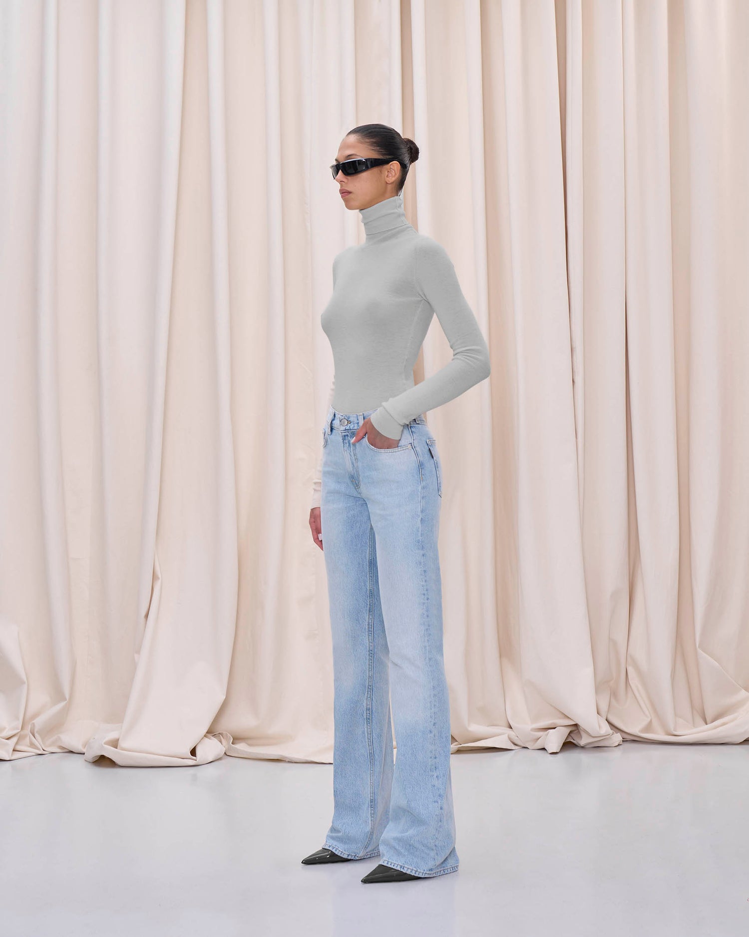 FLORA DENIM // STORMBOLI BLUE