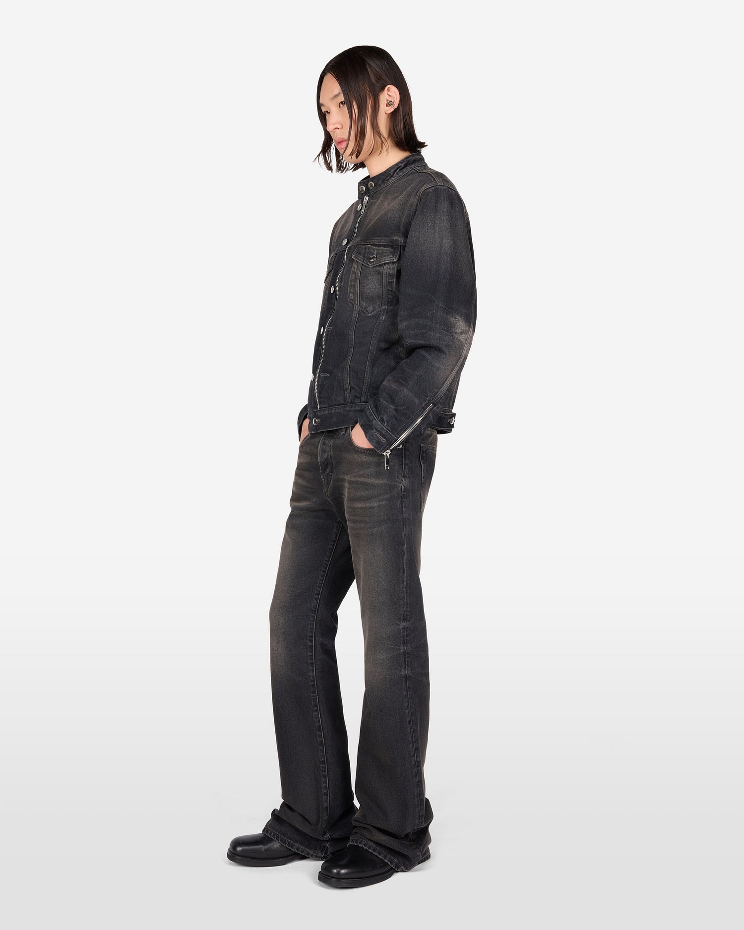 HERCULES DENIM JEANS // VINTAGE BLACK