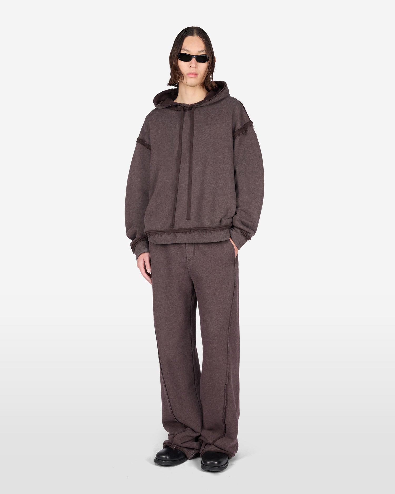 MIKE SWEATPANTS // DEEP BROWN