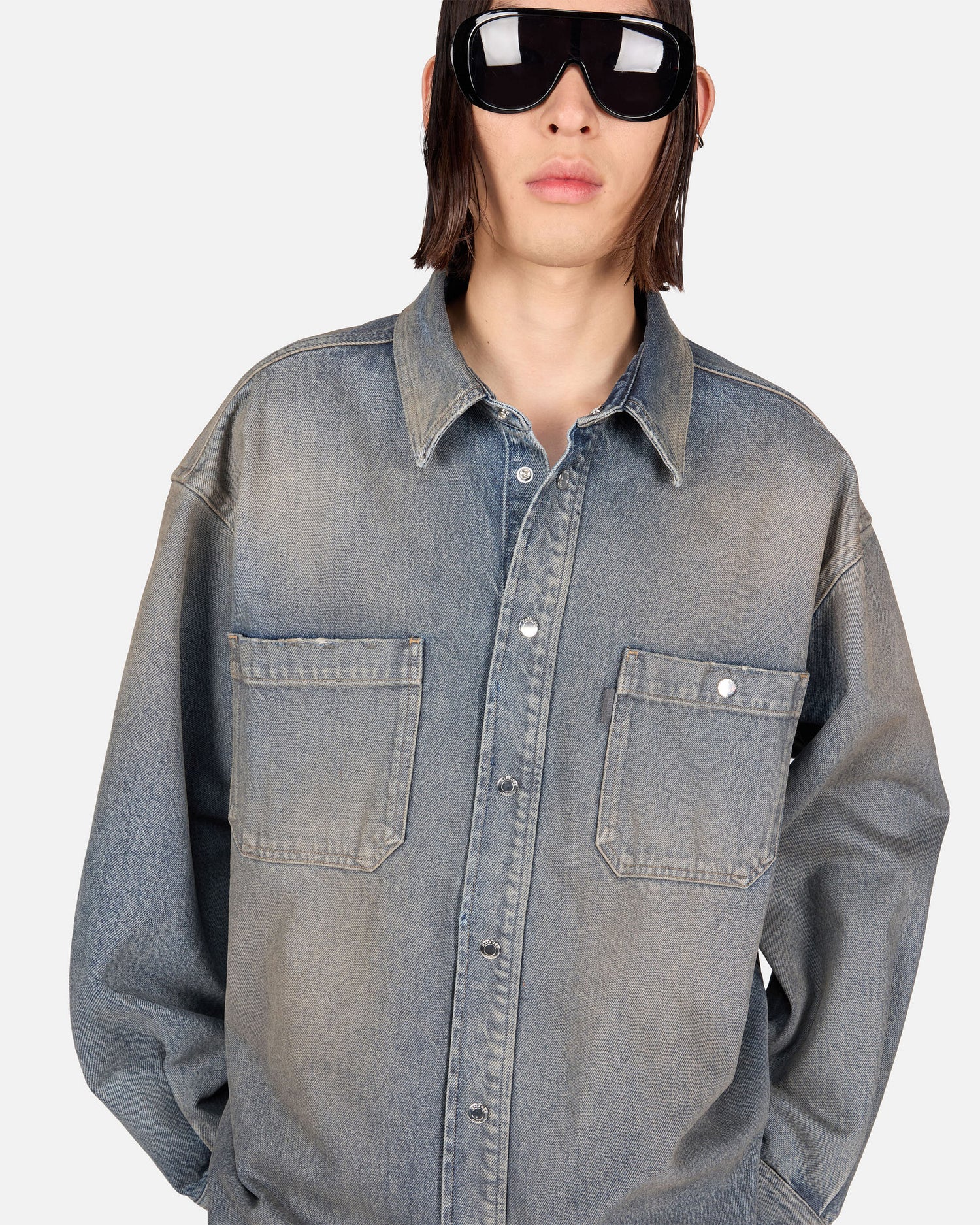 NELSON DENIM SHIRT // ZIGGY BLUE