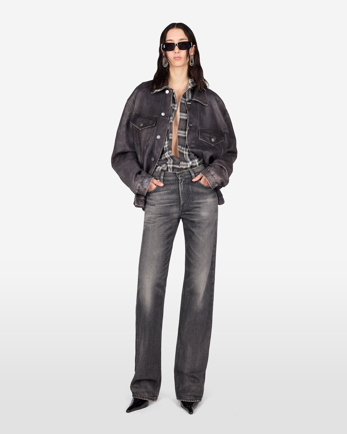 STAR DENIM JEANS // HEDWIG BLACK