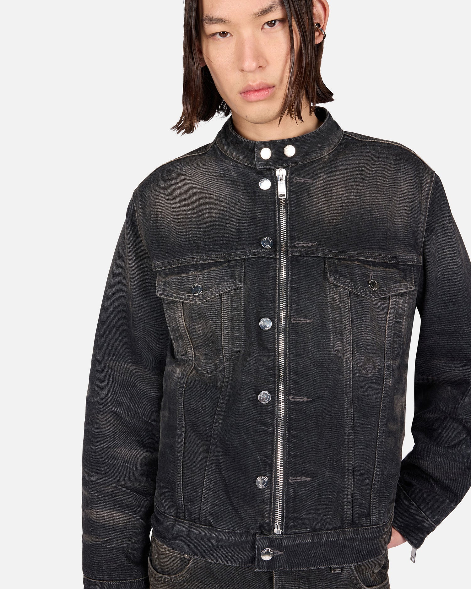 TROY DENIM JACKET // VINTAGE BLACK