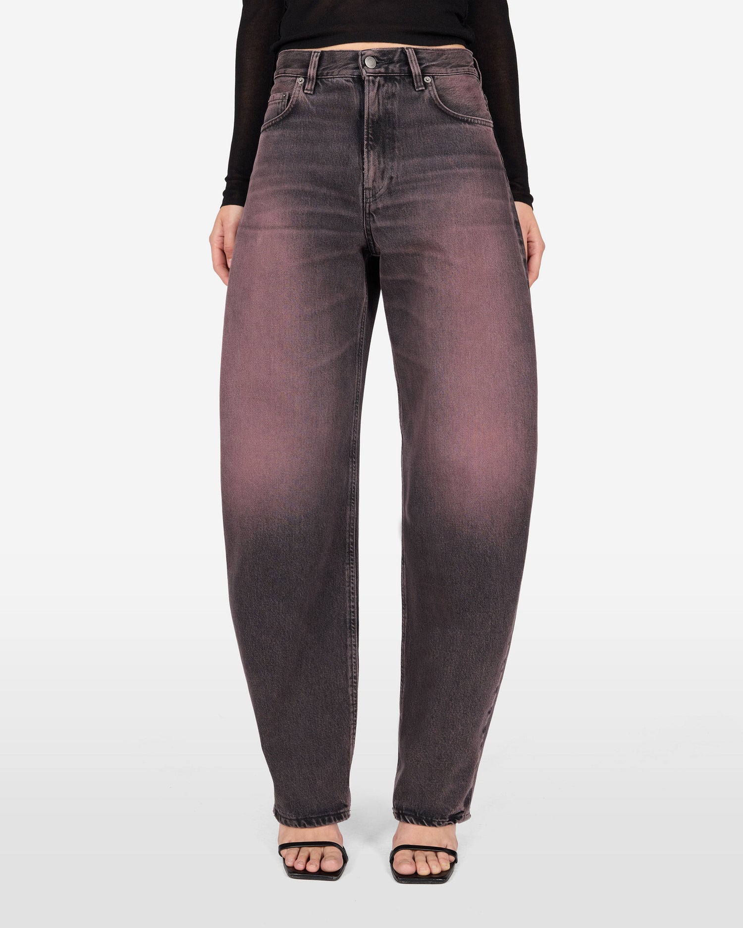 BIBI DENIM JEANS // PINK BLACK