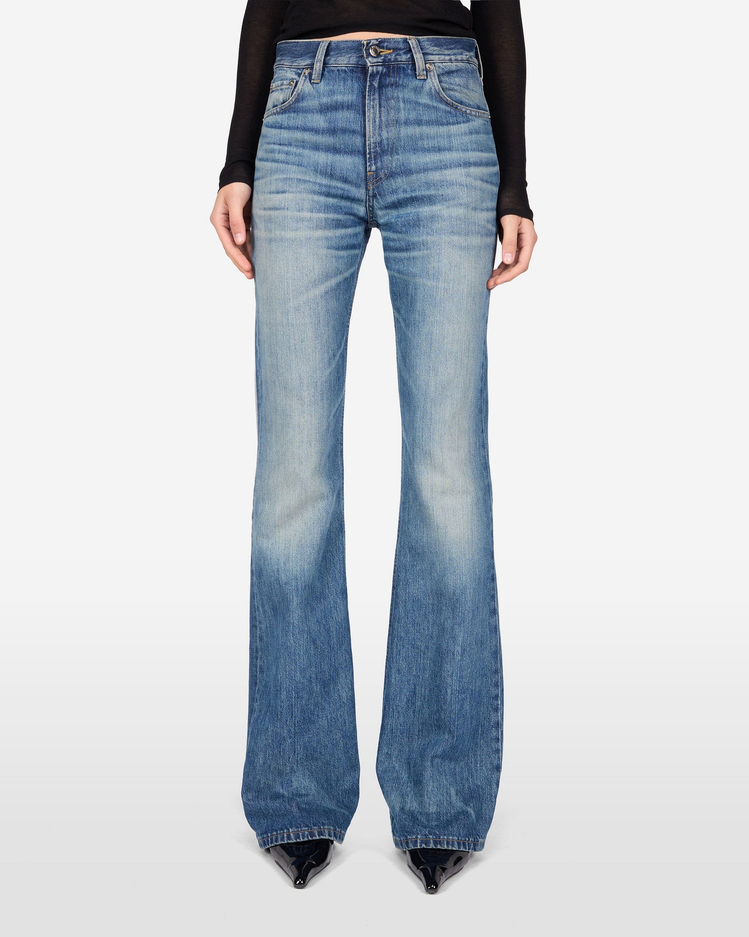 FLORA DENIM JEANS // BLUE RYDER
